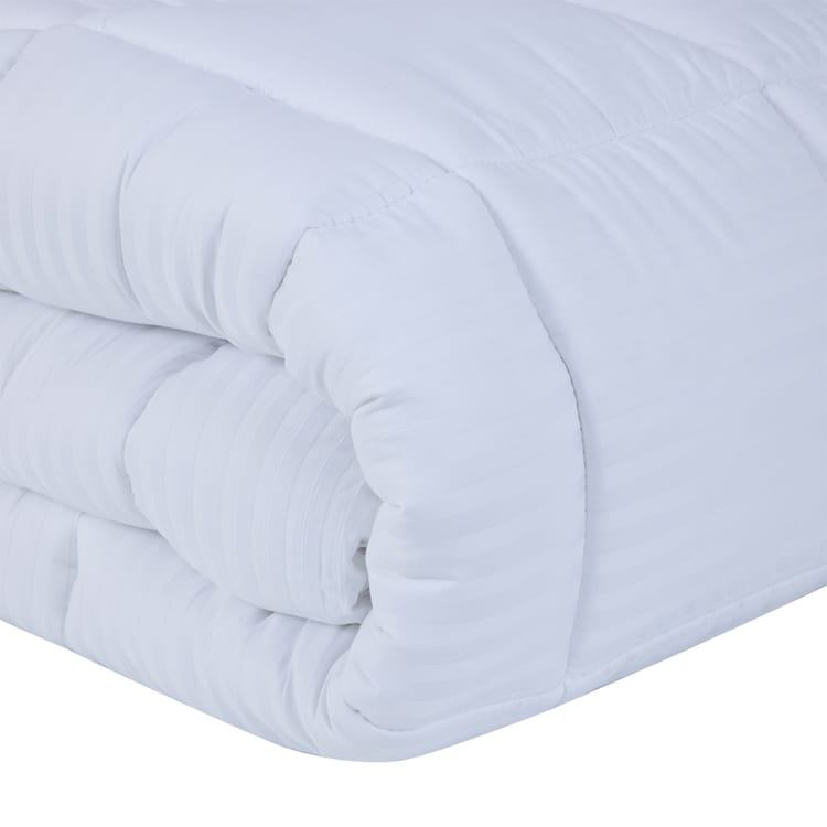 High Loft Mattress Topper Double Bed, White Kmart