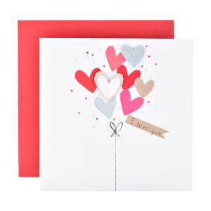 Hallmark Valentine's Day Card - Love Heart Bouquet - Kmart