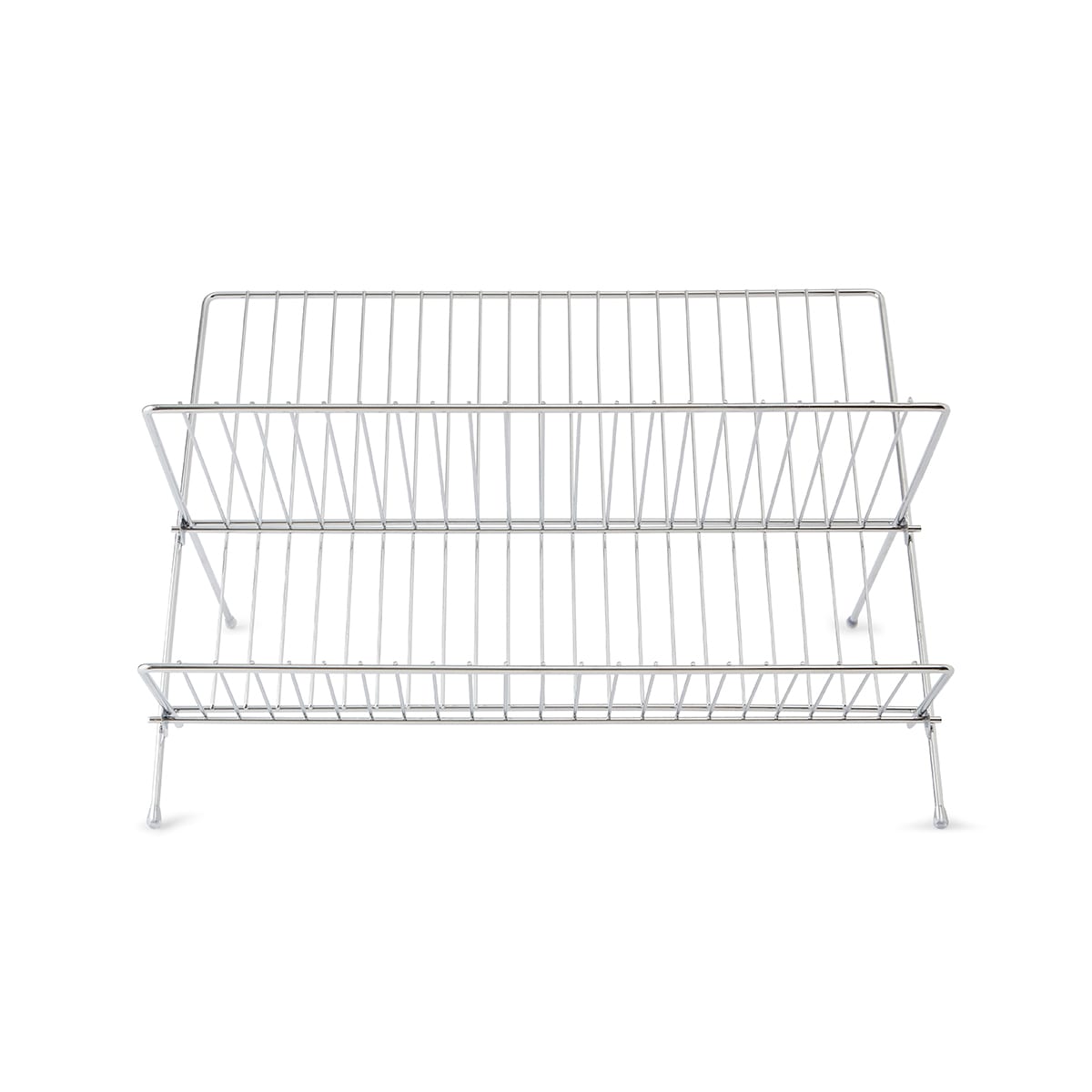 Chrome Foldable Dish Rack Kmart