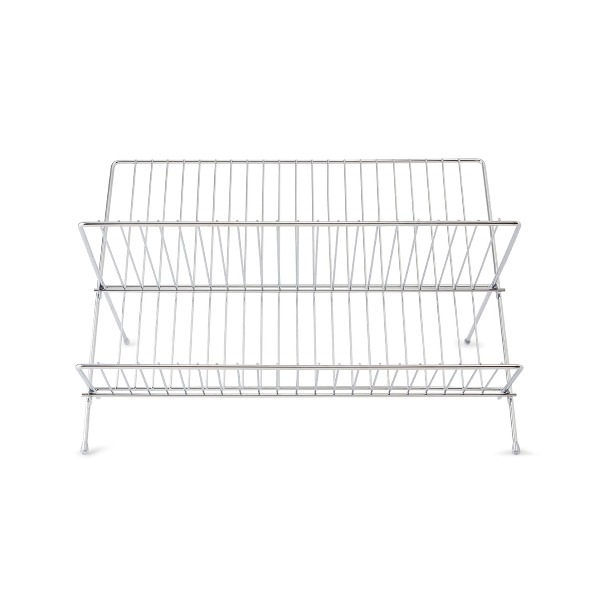 Chrome Foldable Dish Rack Kmart