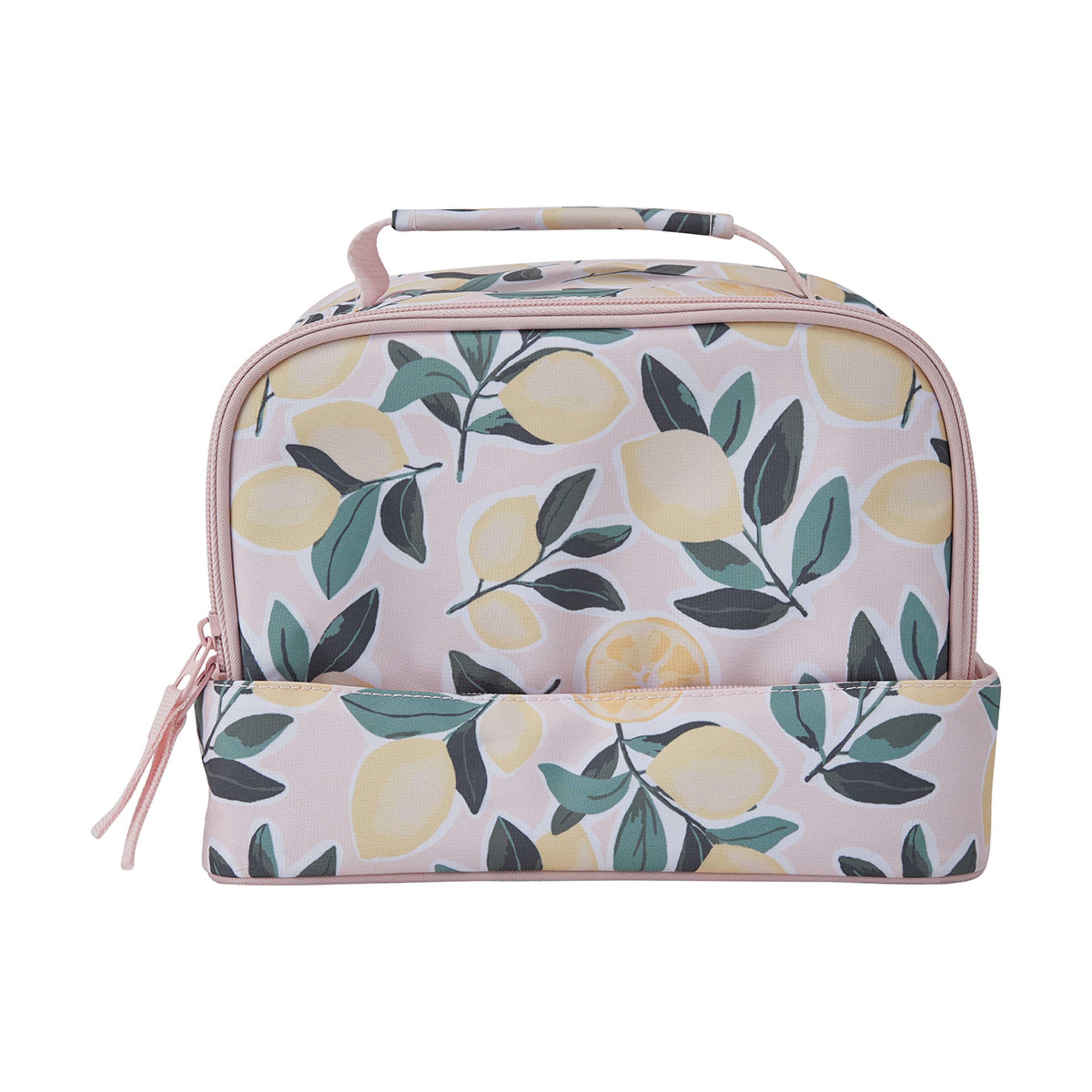 Lemons Insulated Twin Deck Lunch Bag Kmart