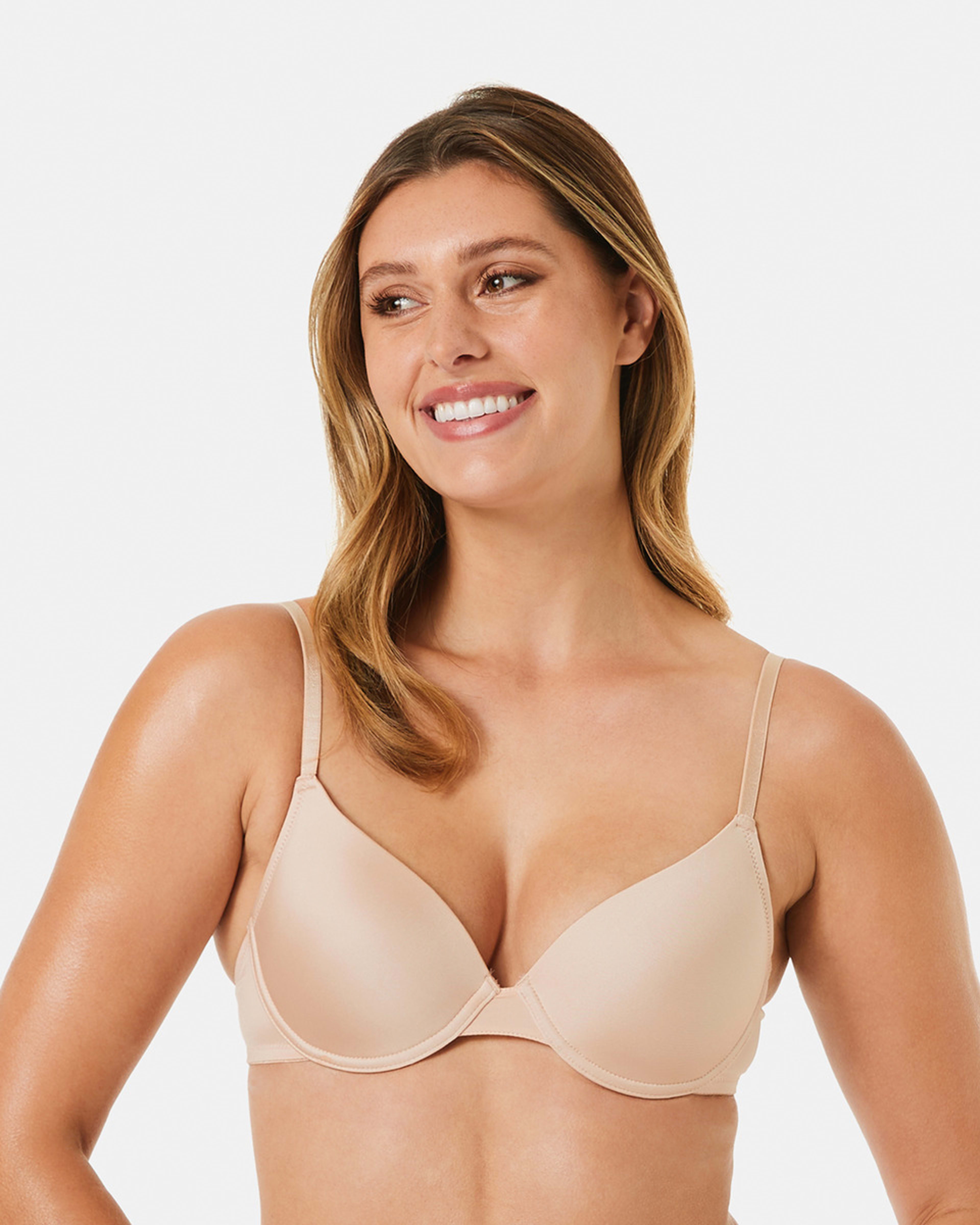 1 T-shirt Bra BEIGE, 1 of 5