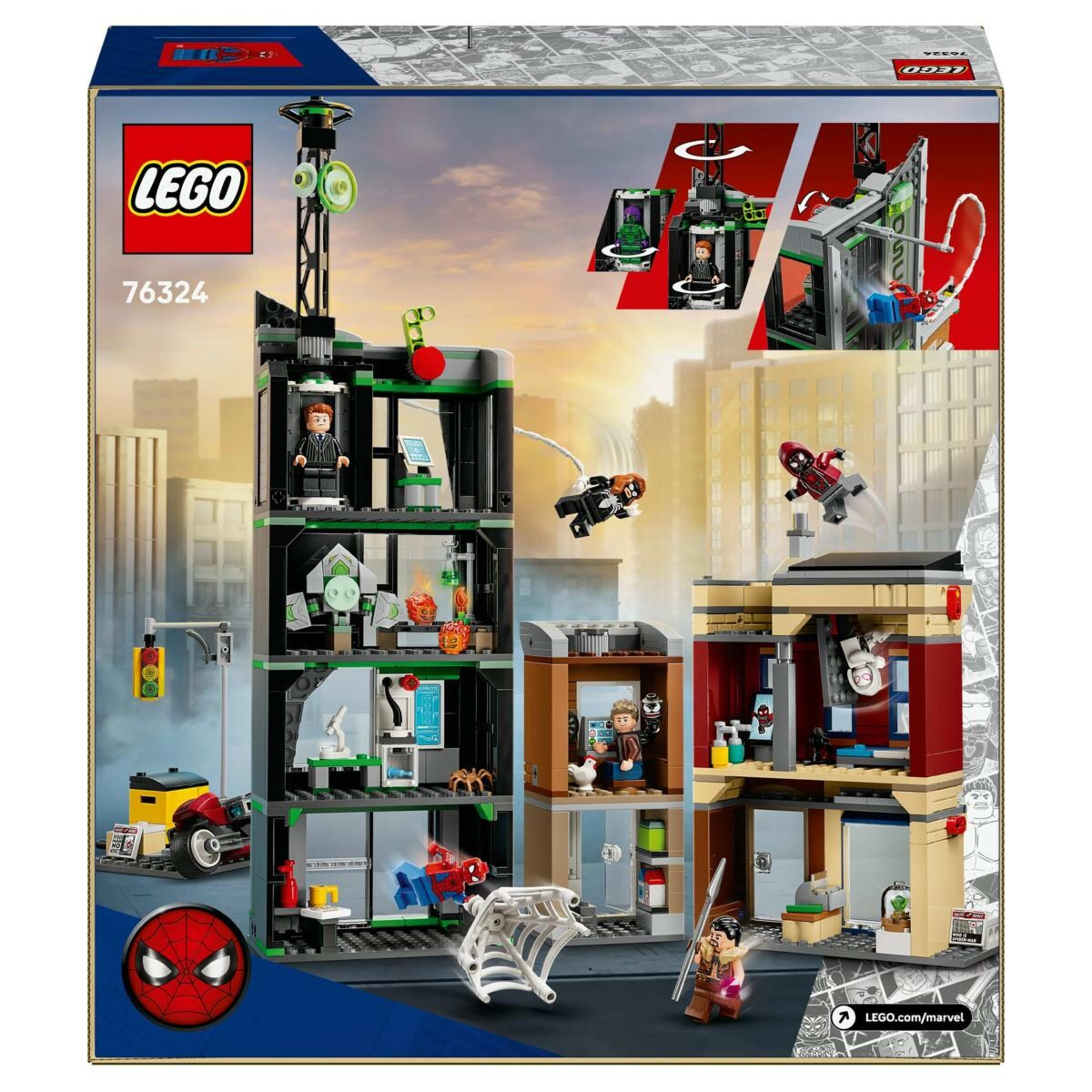 10 LEGO Marvel Super Heroes Spider-Man vs. Oscorp 76324, 10 of 10
