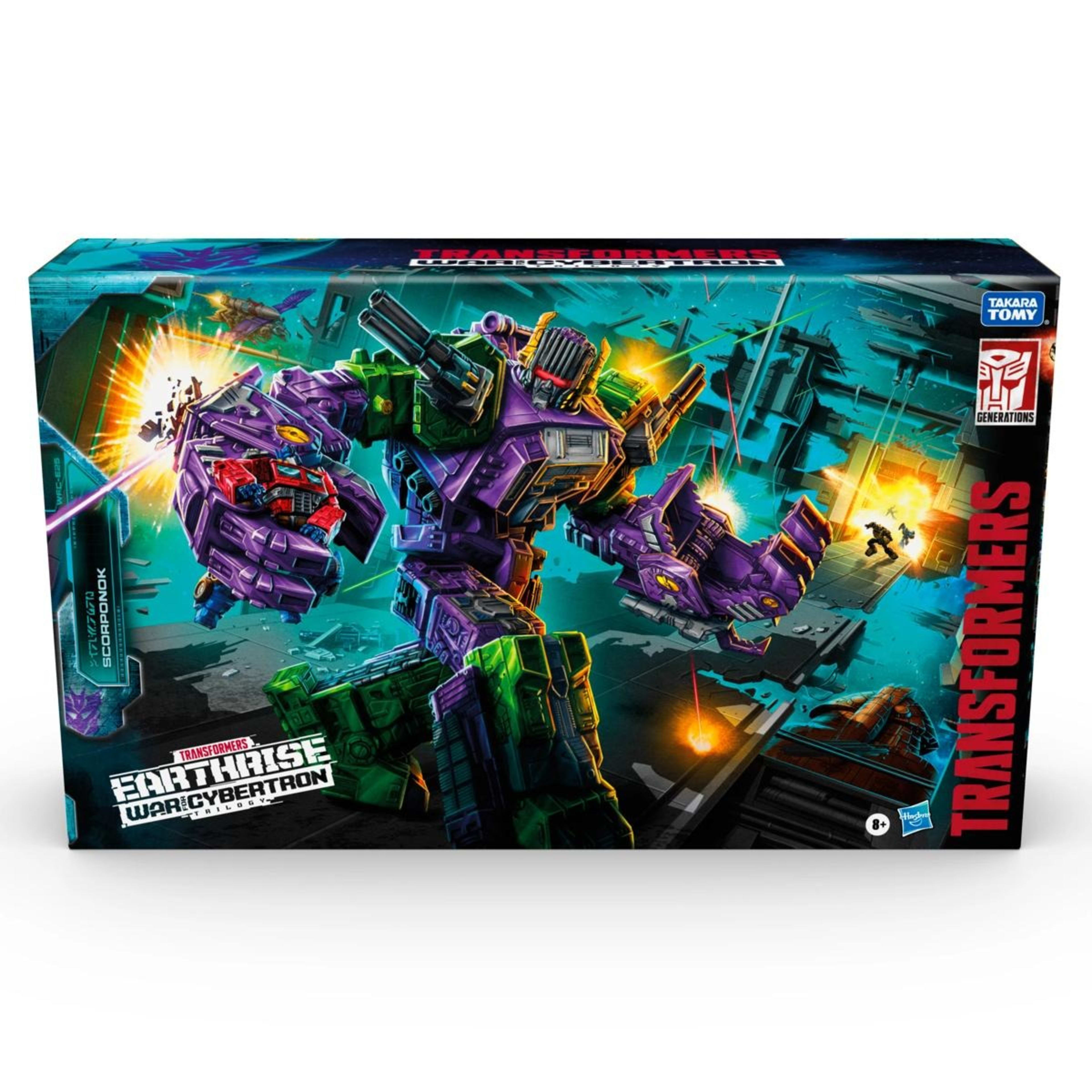 1 Transformers Generations War for Cybertron: Earthrise Titan Scorponok Action Figure, 1 of 8