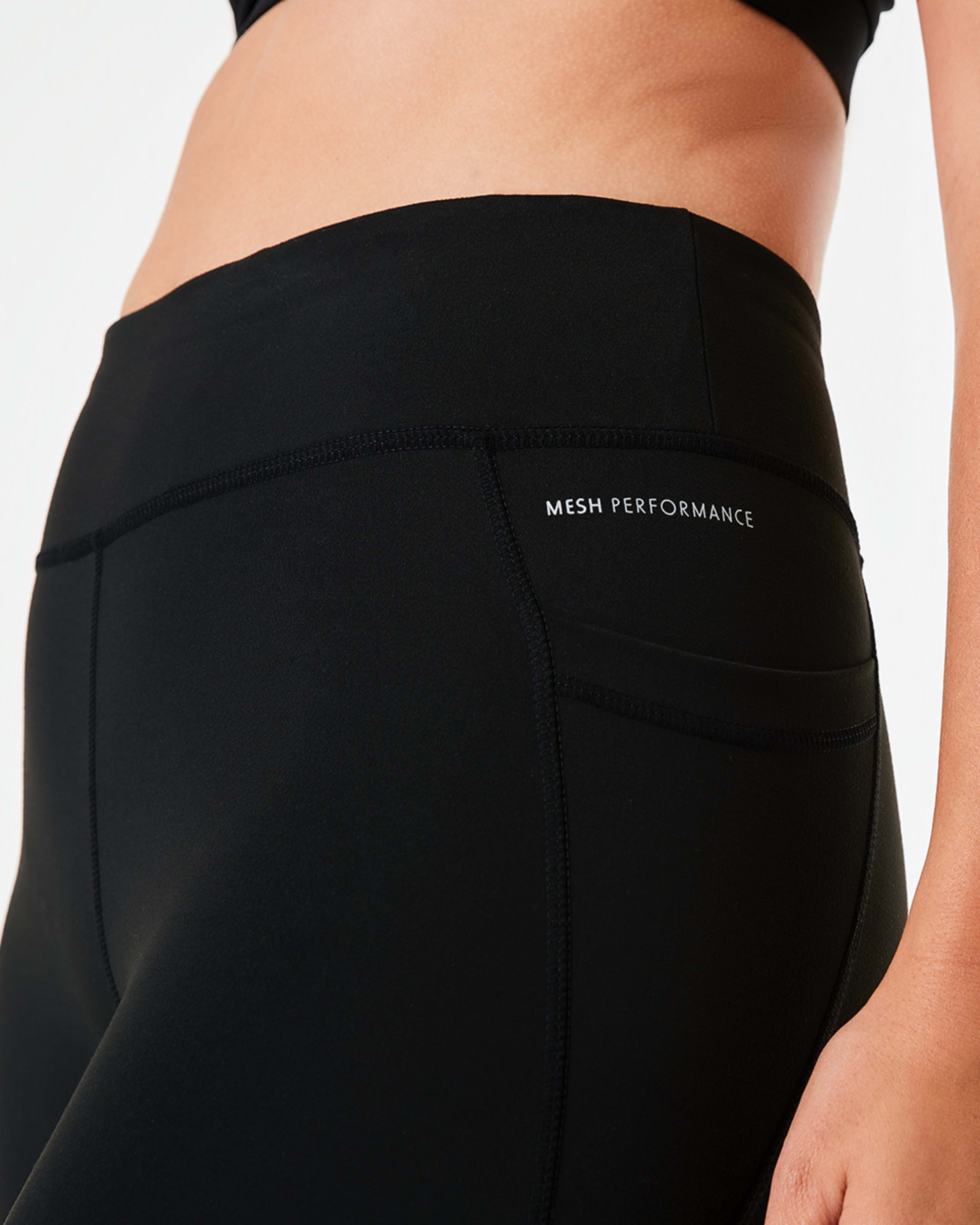 Active Womens Crop Mesh Performance Leggings Kmart