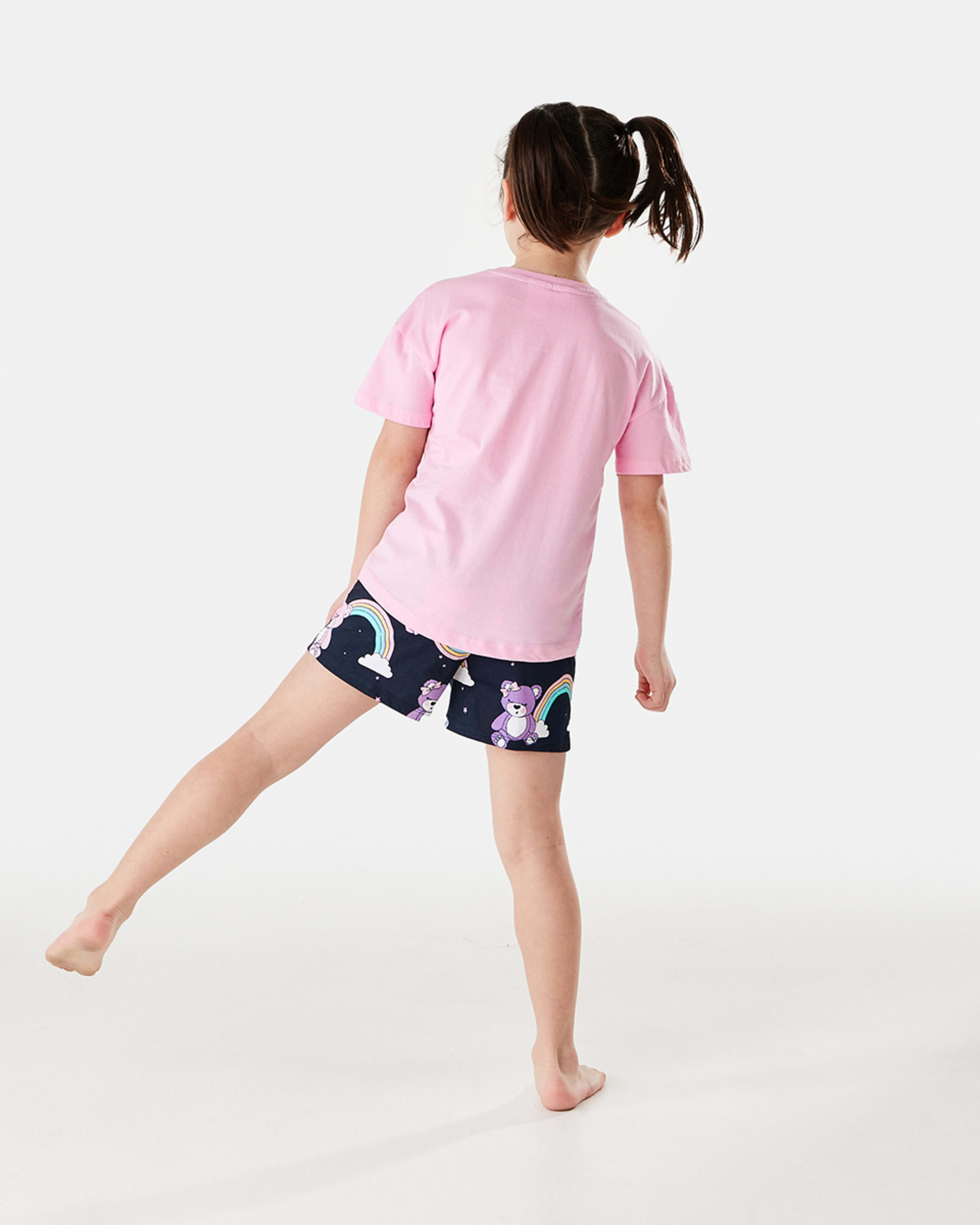 Short Sleeve Knit Pyjama Set Kmart