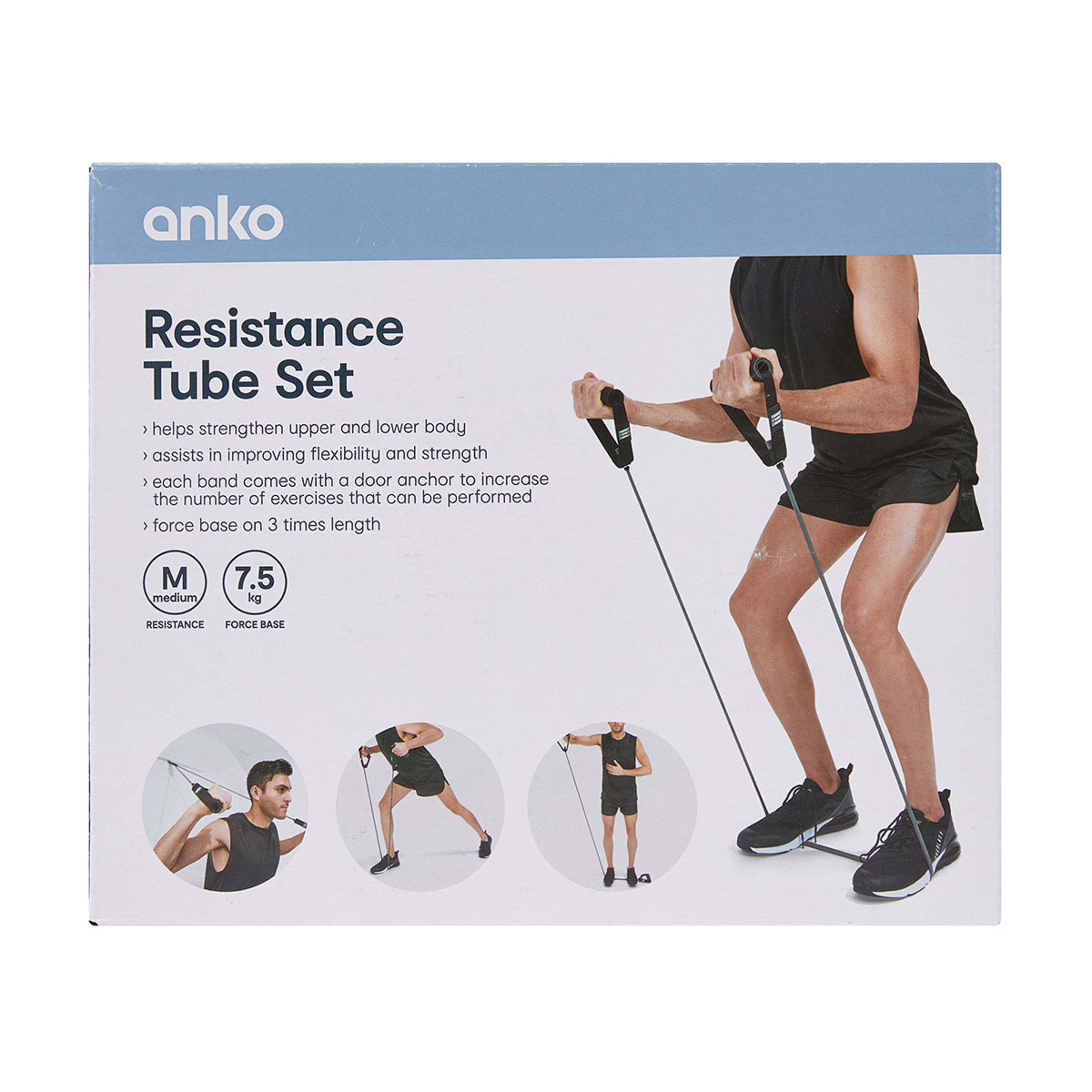 Medium Resistance Tube Set Kmart