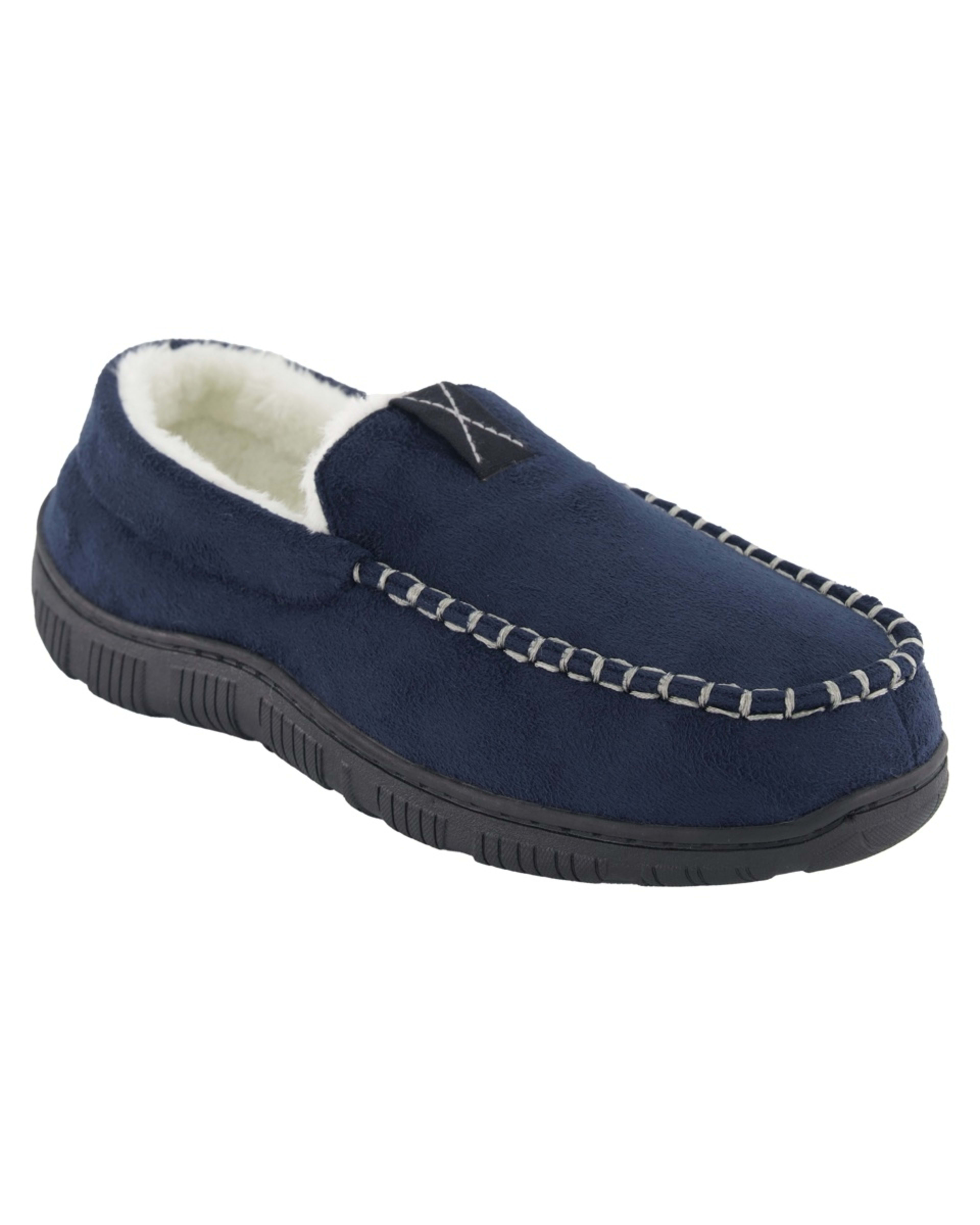 1 Hardsole Loafer Slippers Navy