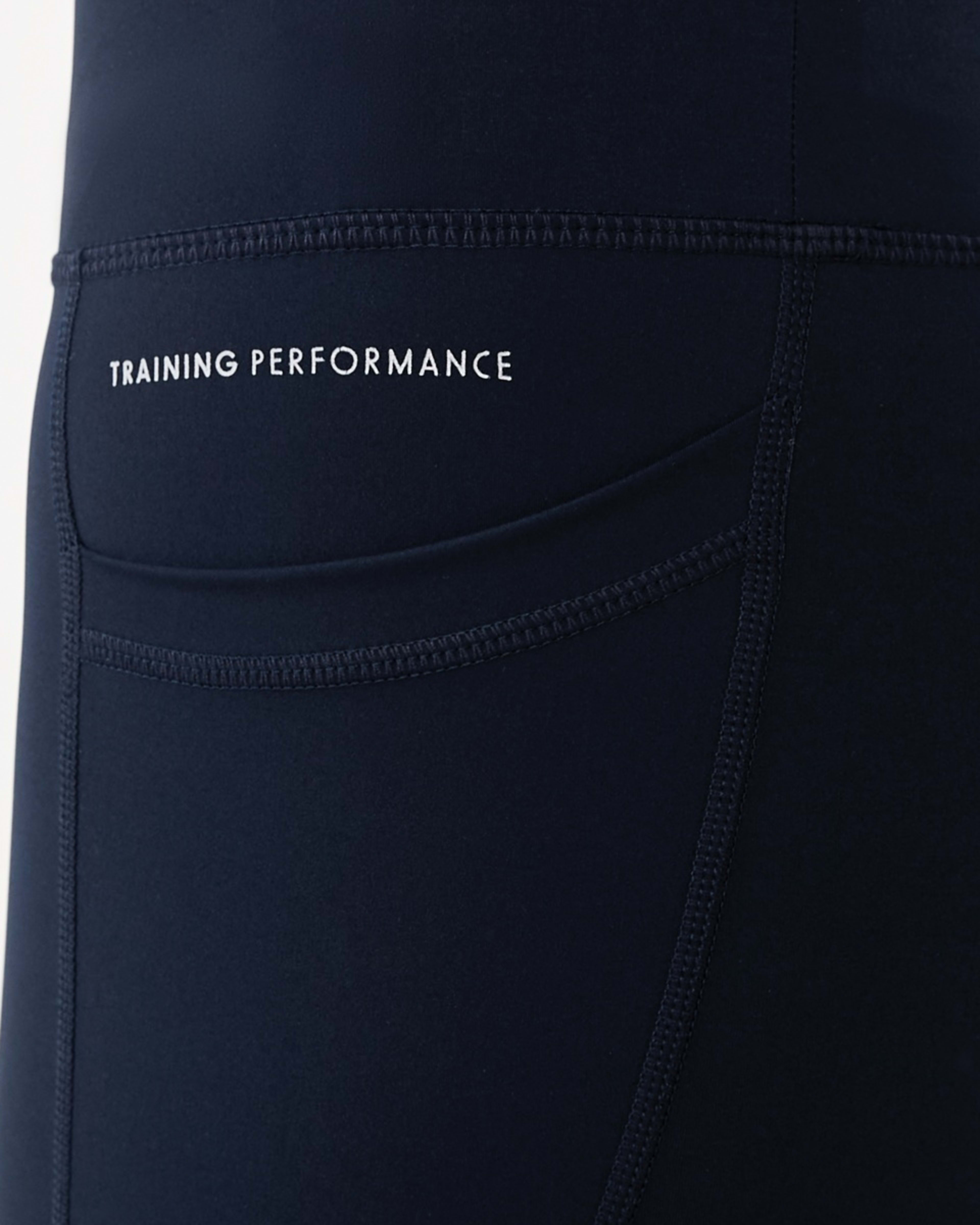 4 Active Womens Crop Training Leggings SKY CAPTAIN, 4 of 5