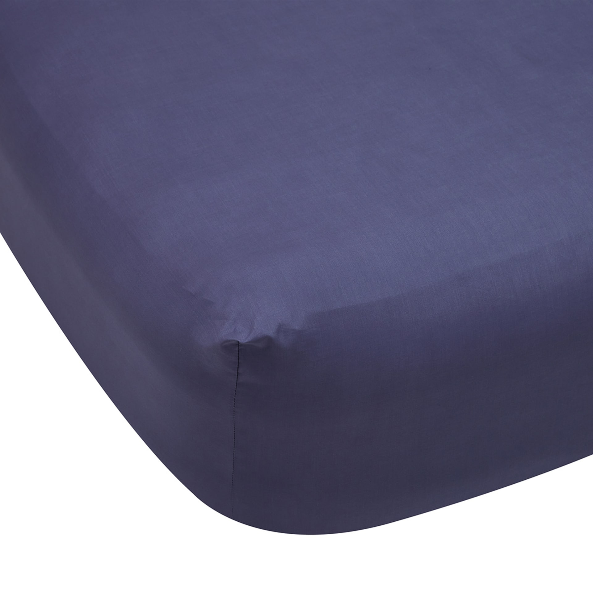 225 Thread Count Fitted Sheet King Bed, Denim Kmart