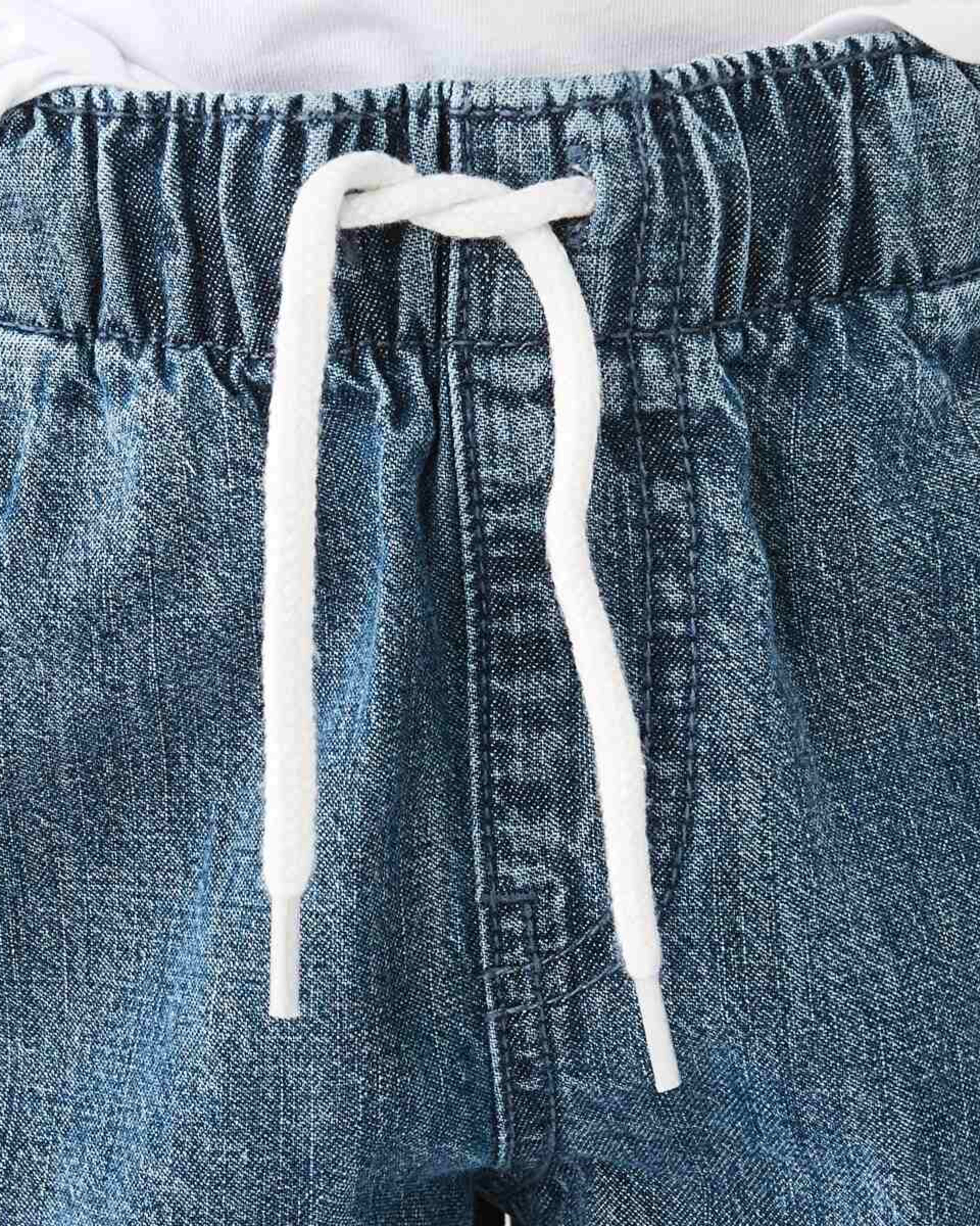 3 Denim Joggers DARK WASH, 3 of 8
