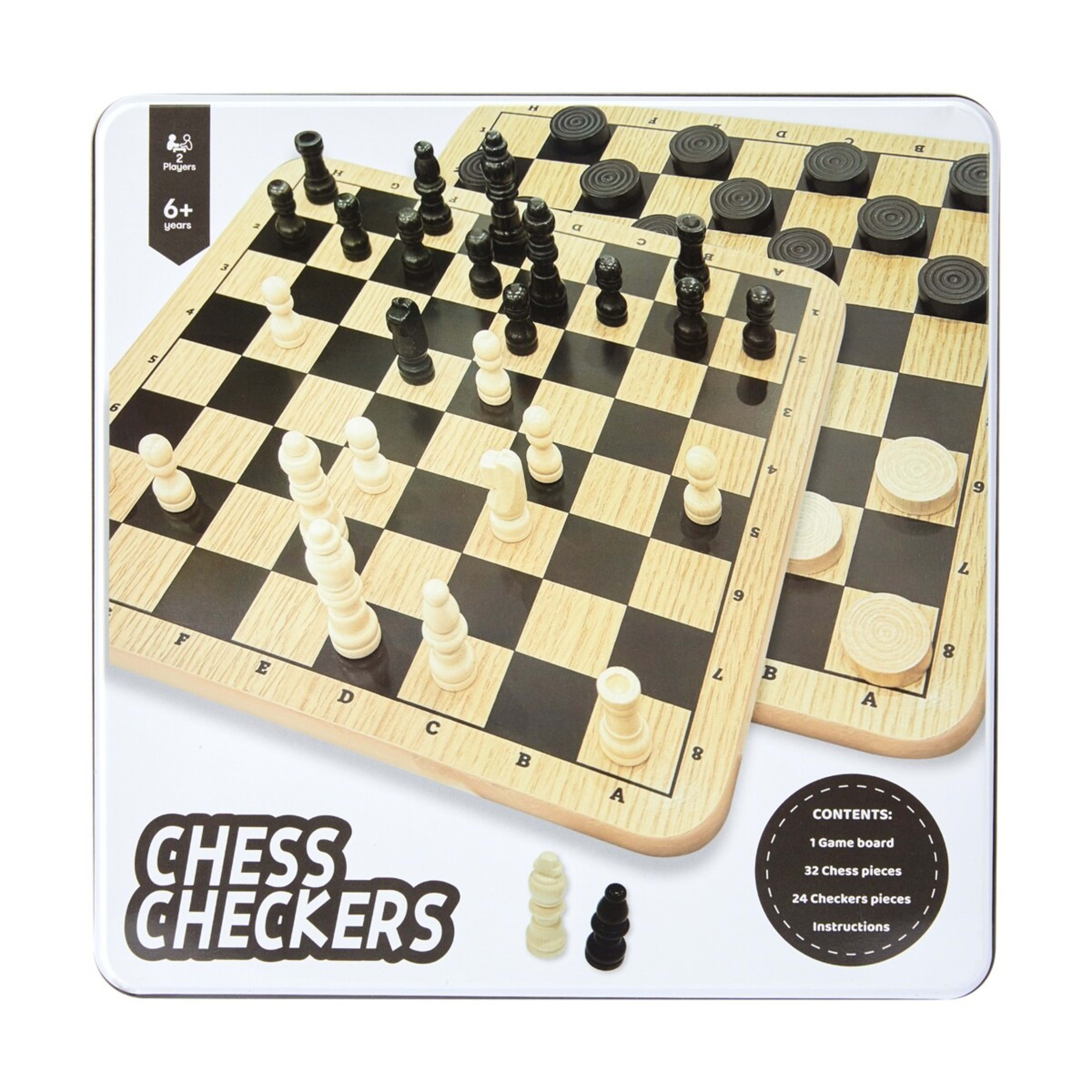 1 Chess Checkers Game
