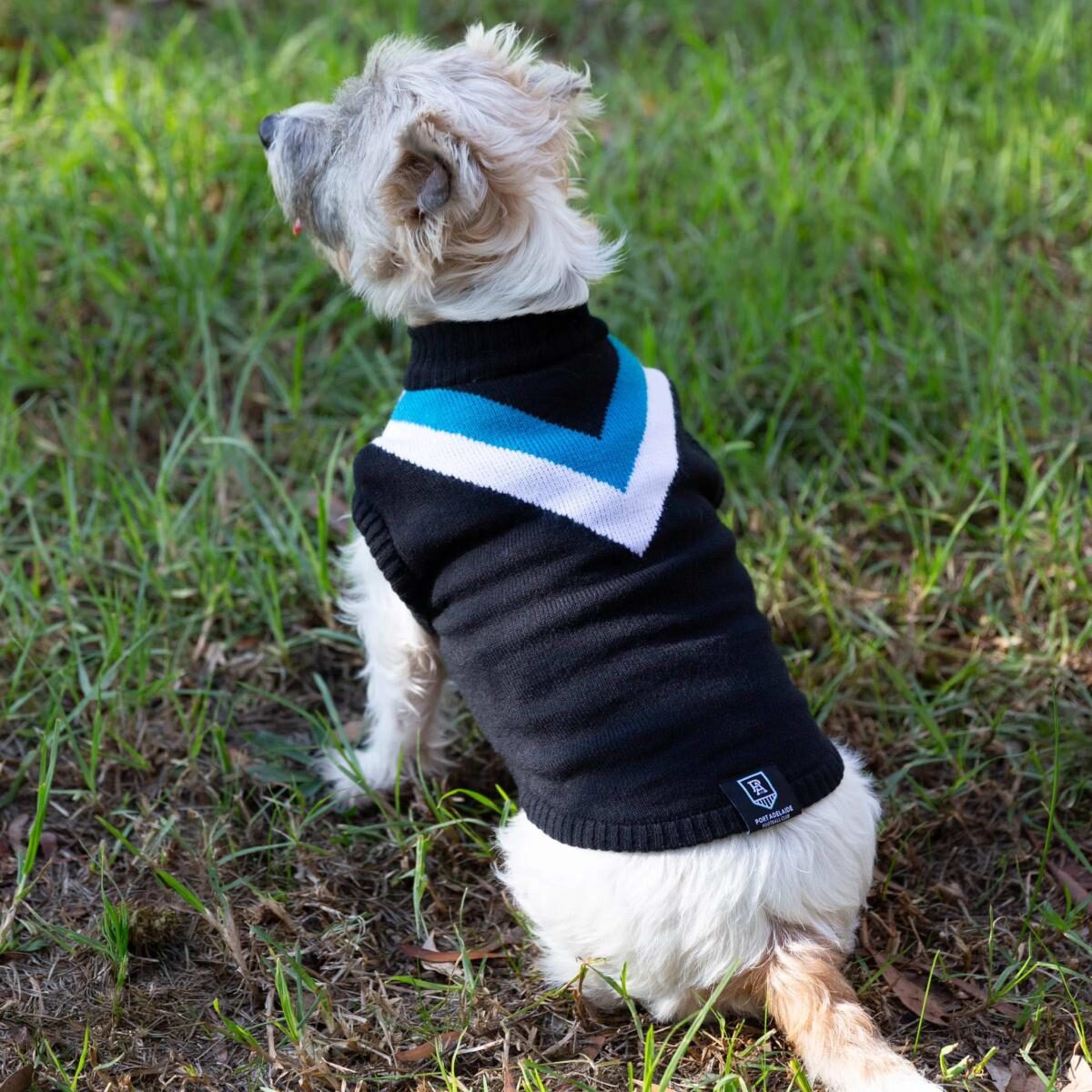 4 AFL Port Adelaide Pet Jumper - Small, 4 of 4