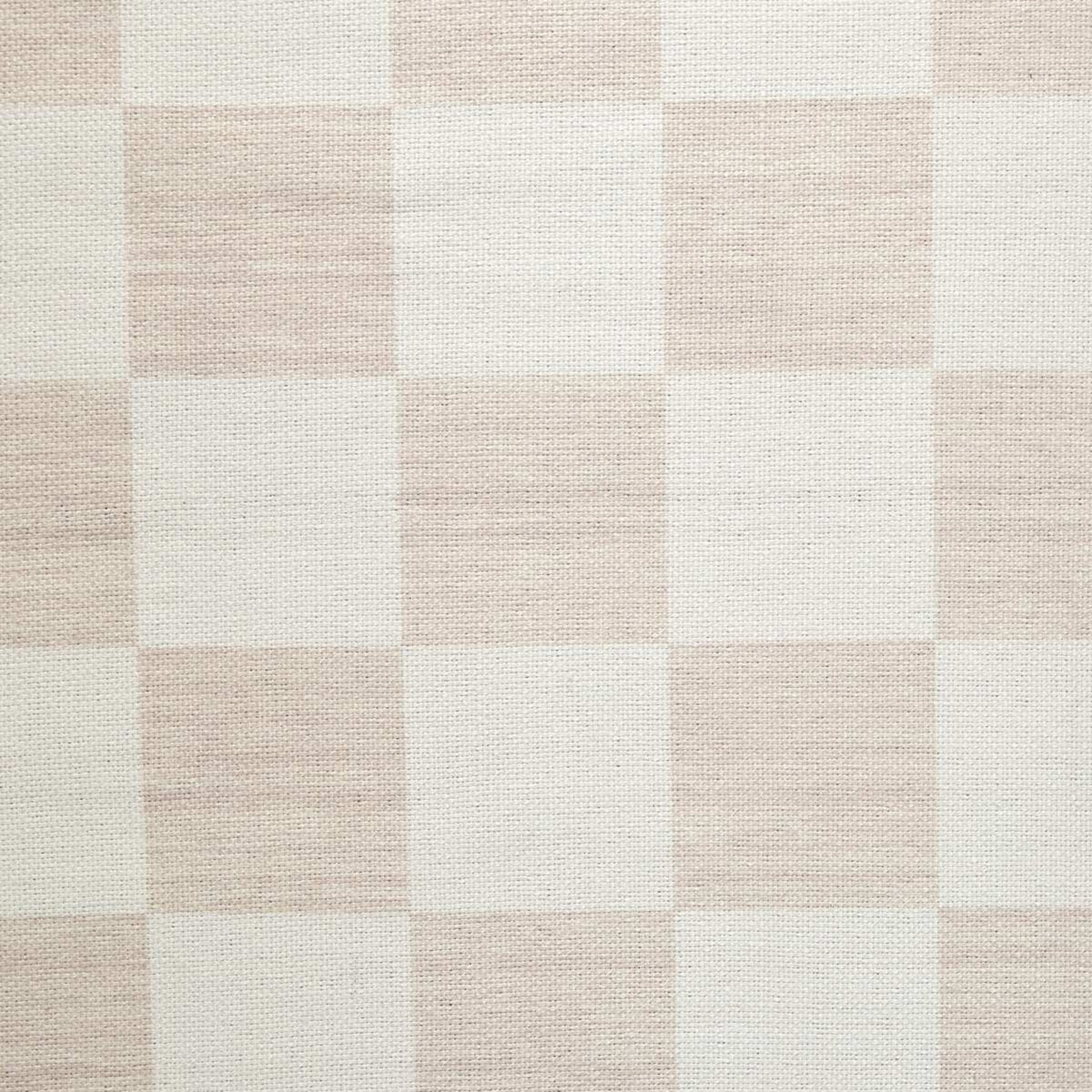 4 Check Washable Rug - Beige, Large - 235cm x 160cm, 4 of 9