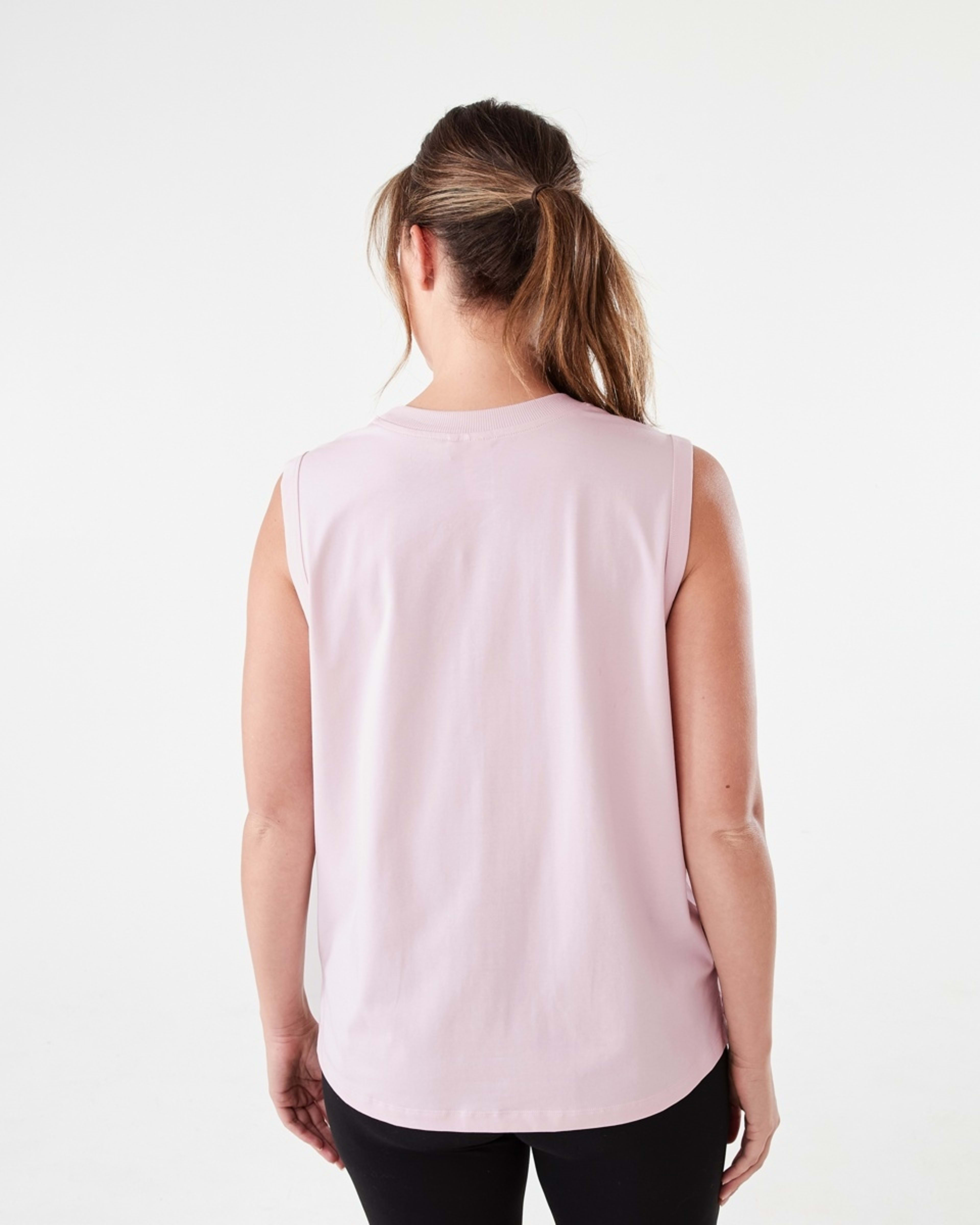 3 Active Womens Muscle Tank Aura Pink, 3 of 6