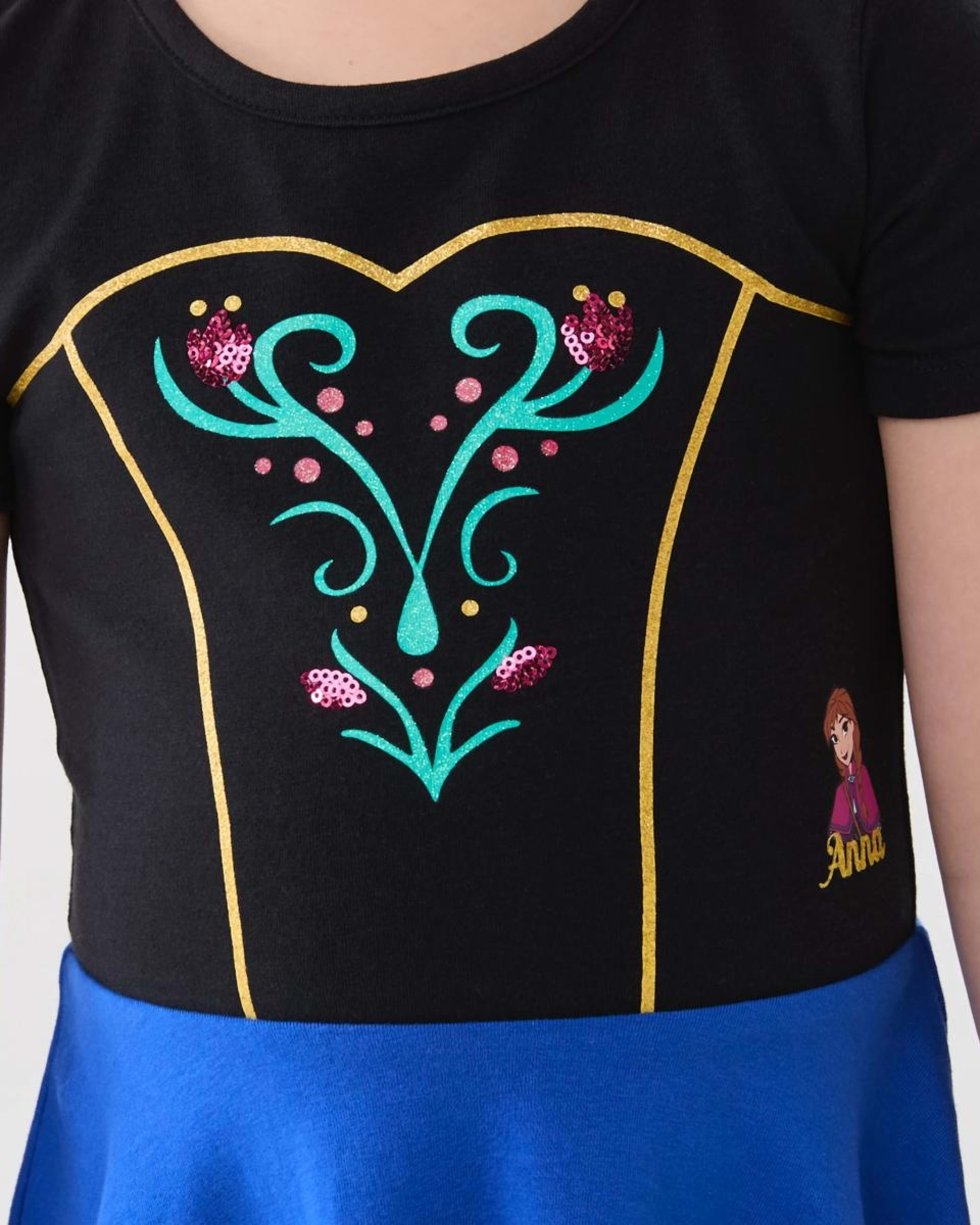 4 Frozen License Elsa Dress ANNA SKATER DRESS, 4 of 7