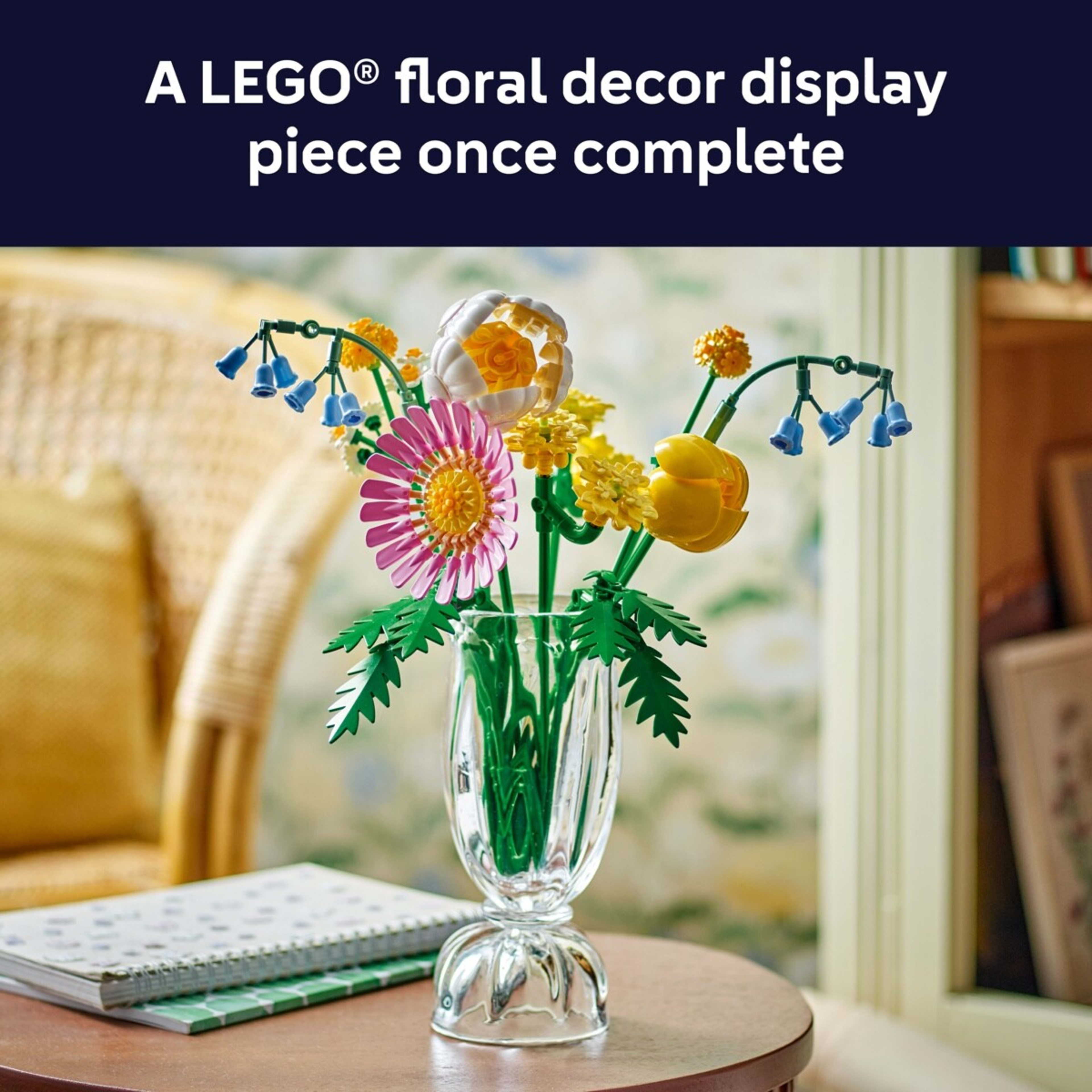 8 LEGO Botanicals Petite Sunny Bouquet 10347, 8 of 10