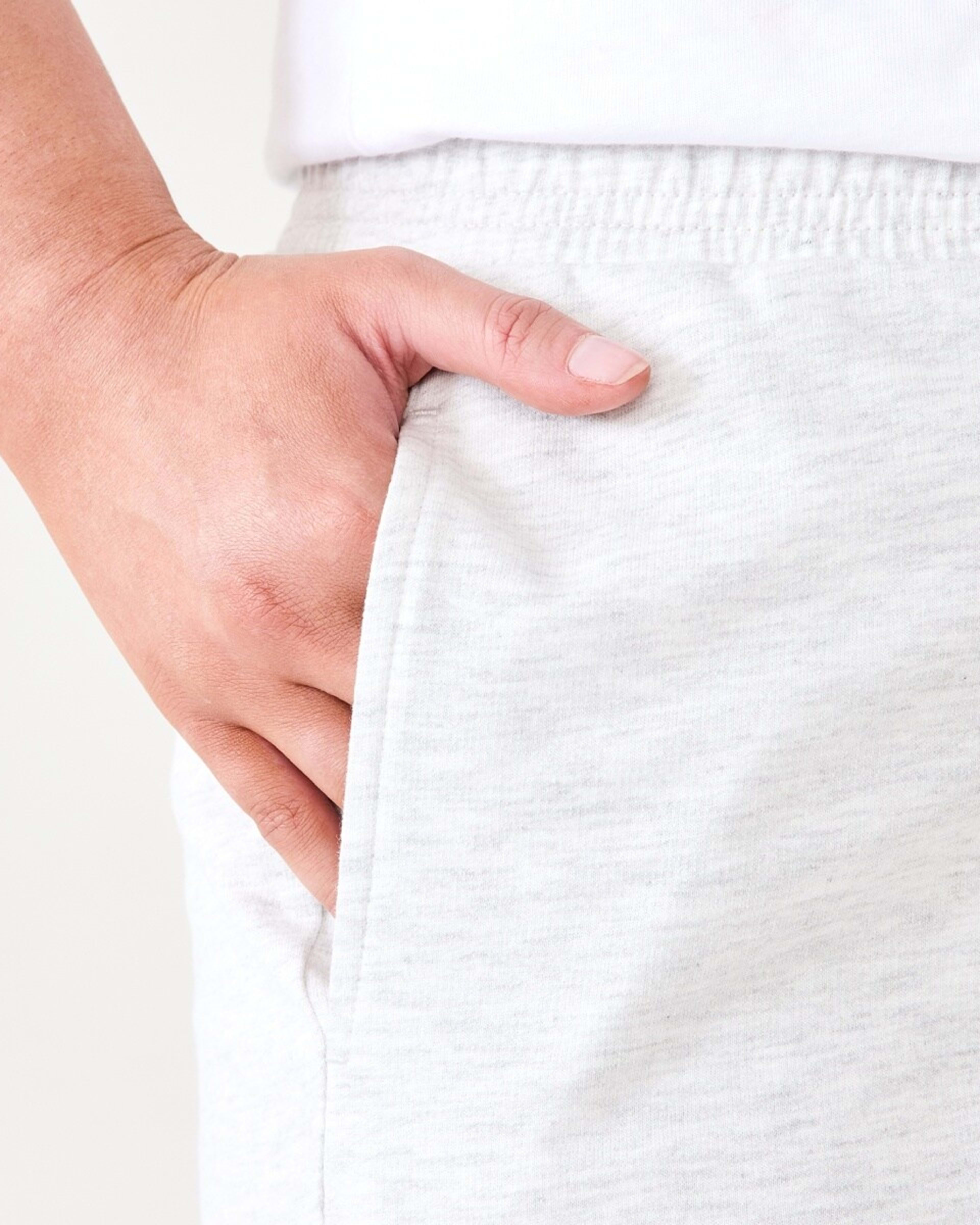5 Jersey Shorts WHITE MARLE, 5 of 6