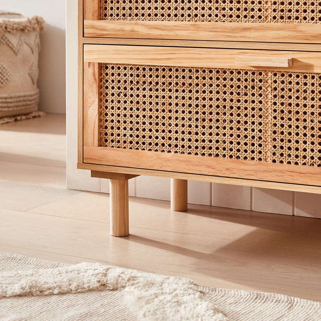 Rattan Chest of Drawers Kmart