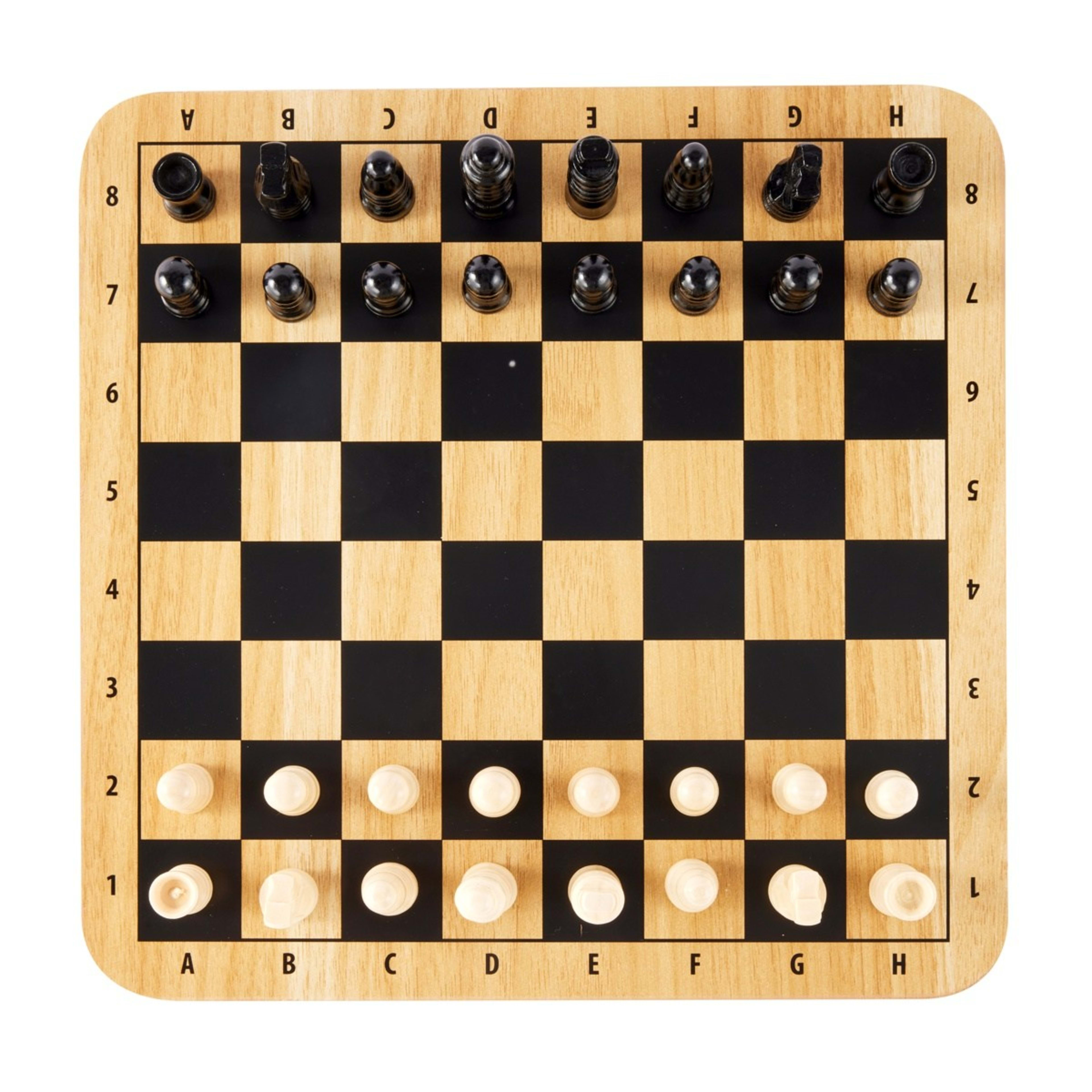 Traditional Games 2In1 Chess and Checkers Kmart