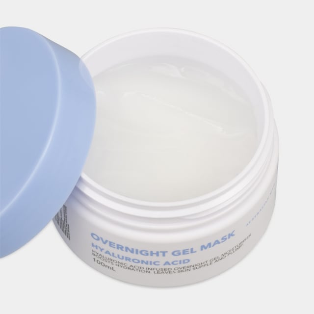 Overnight Gel Mask 100ml Hyaluronic Acid Kmart