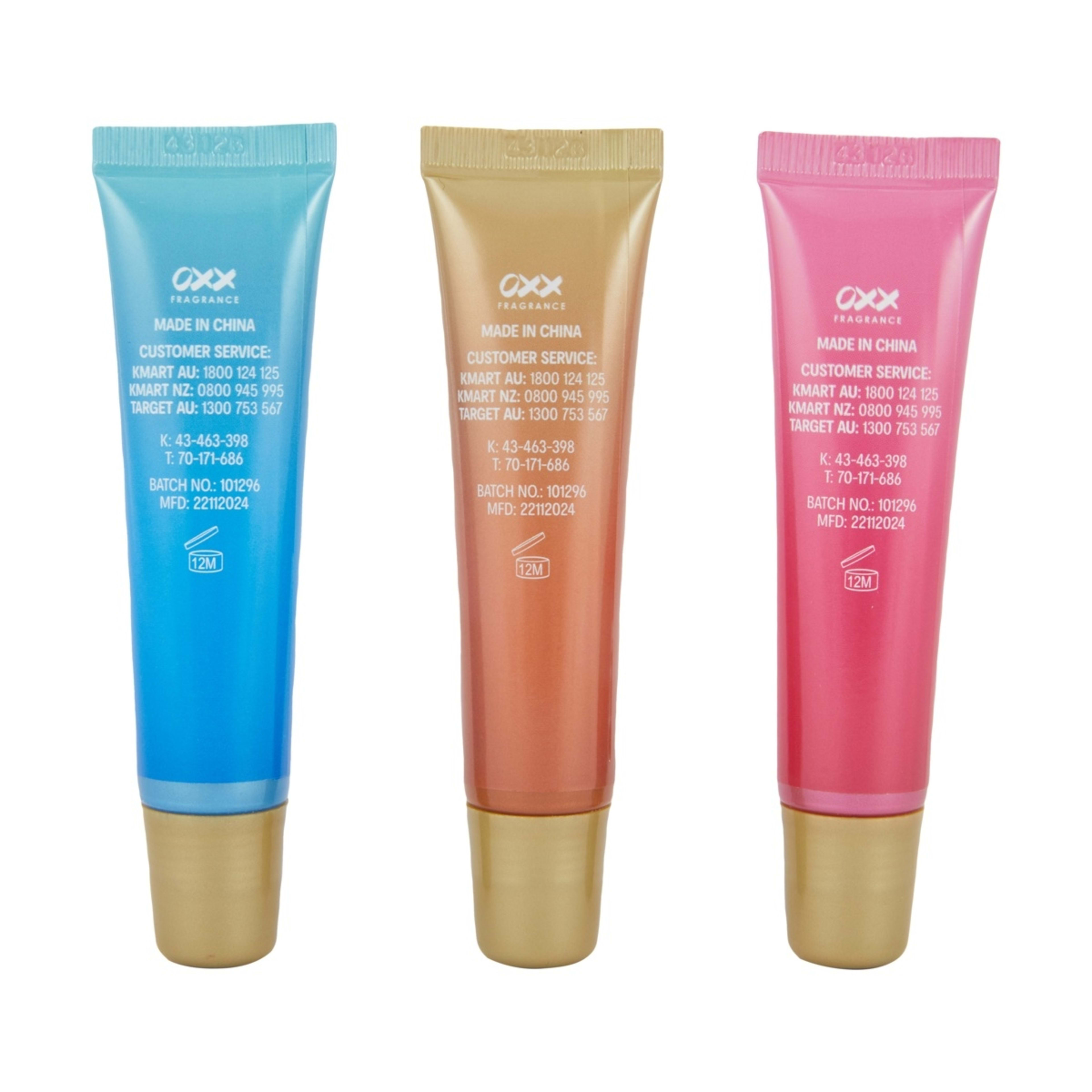 3 OXX Fragrance Sweet Euphoria Lip Gloss Trio, 3 of 5