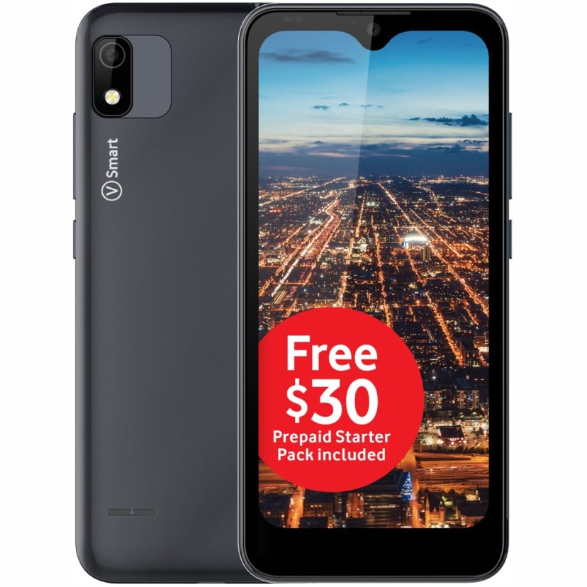 Vodafone 4G Smartphone Black Kmart