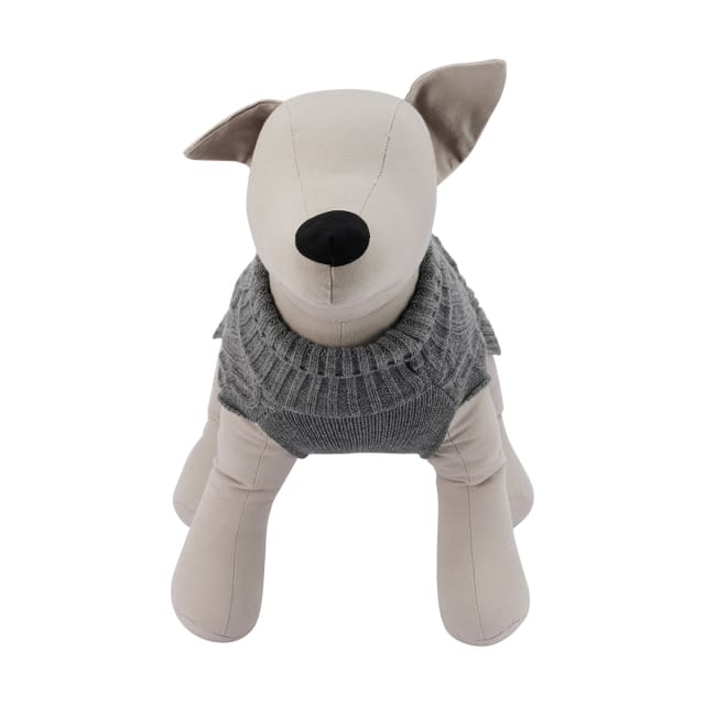 Pet Cable Knit Jumper Medium, Grey Kmart NZ