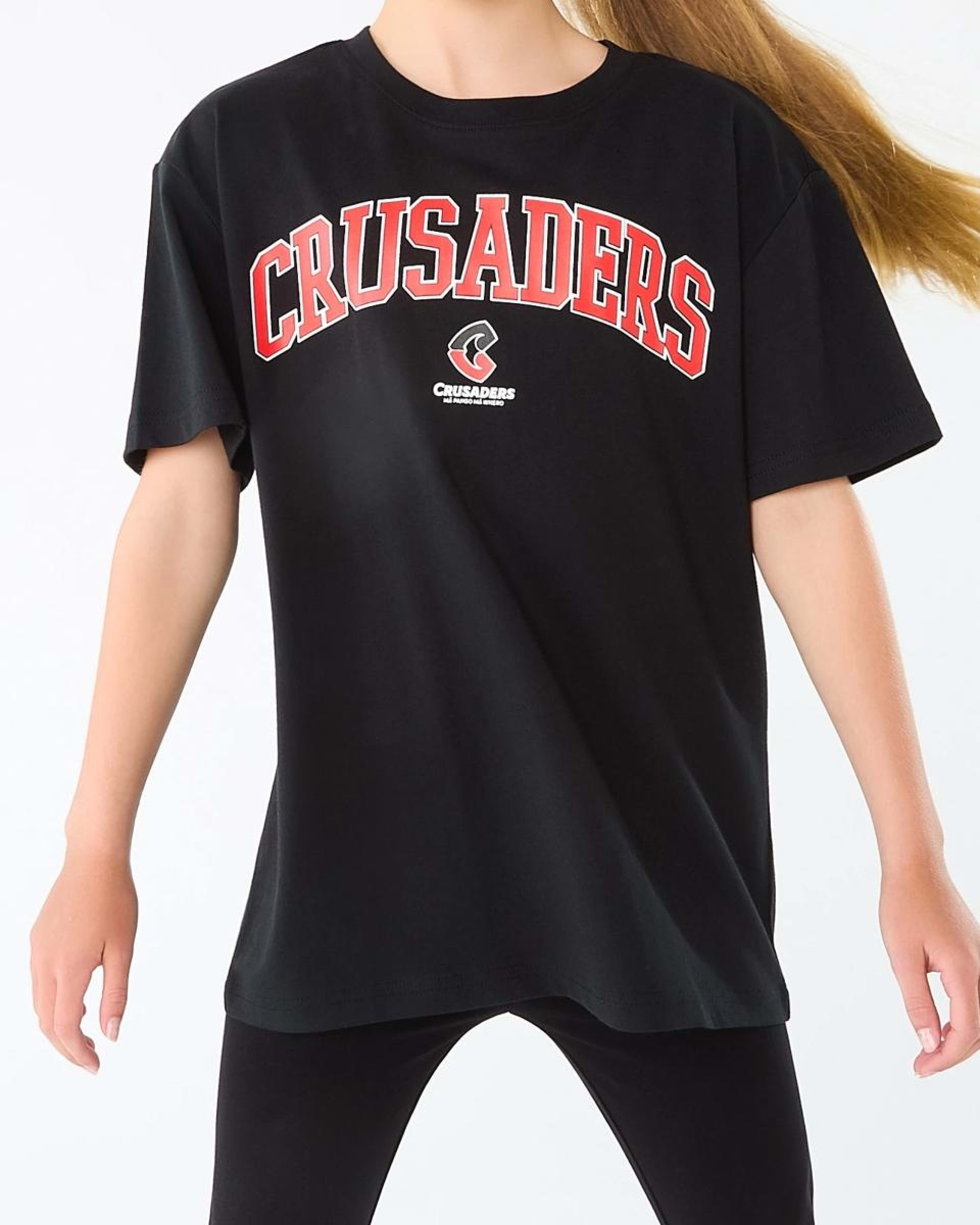 5 Official Super Rugby Youth Jersey T-shirt Crusaders, 5 of 6