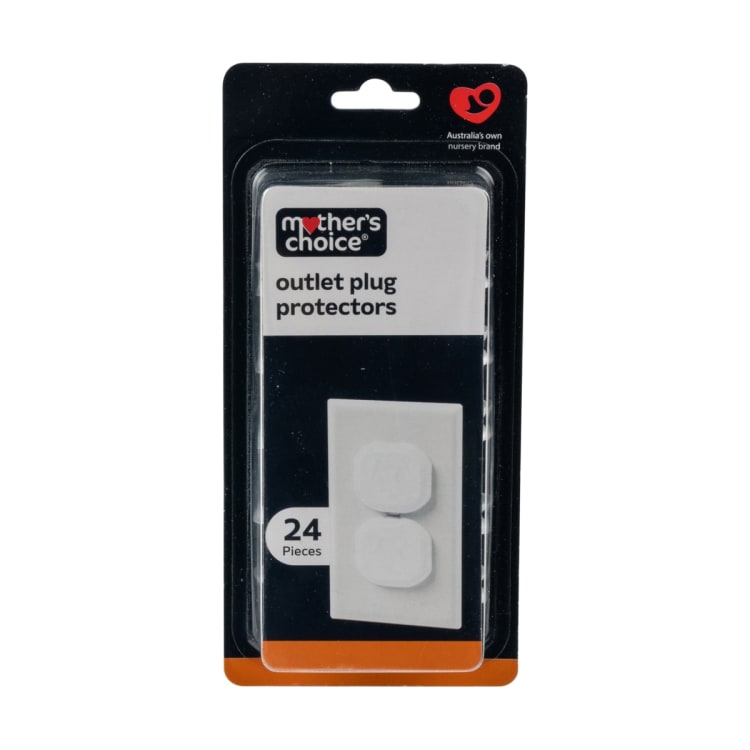 24 Piece Mother's Choice Outlet Plug Protectors Kmart