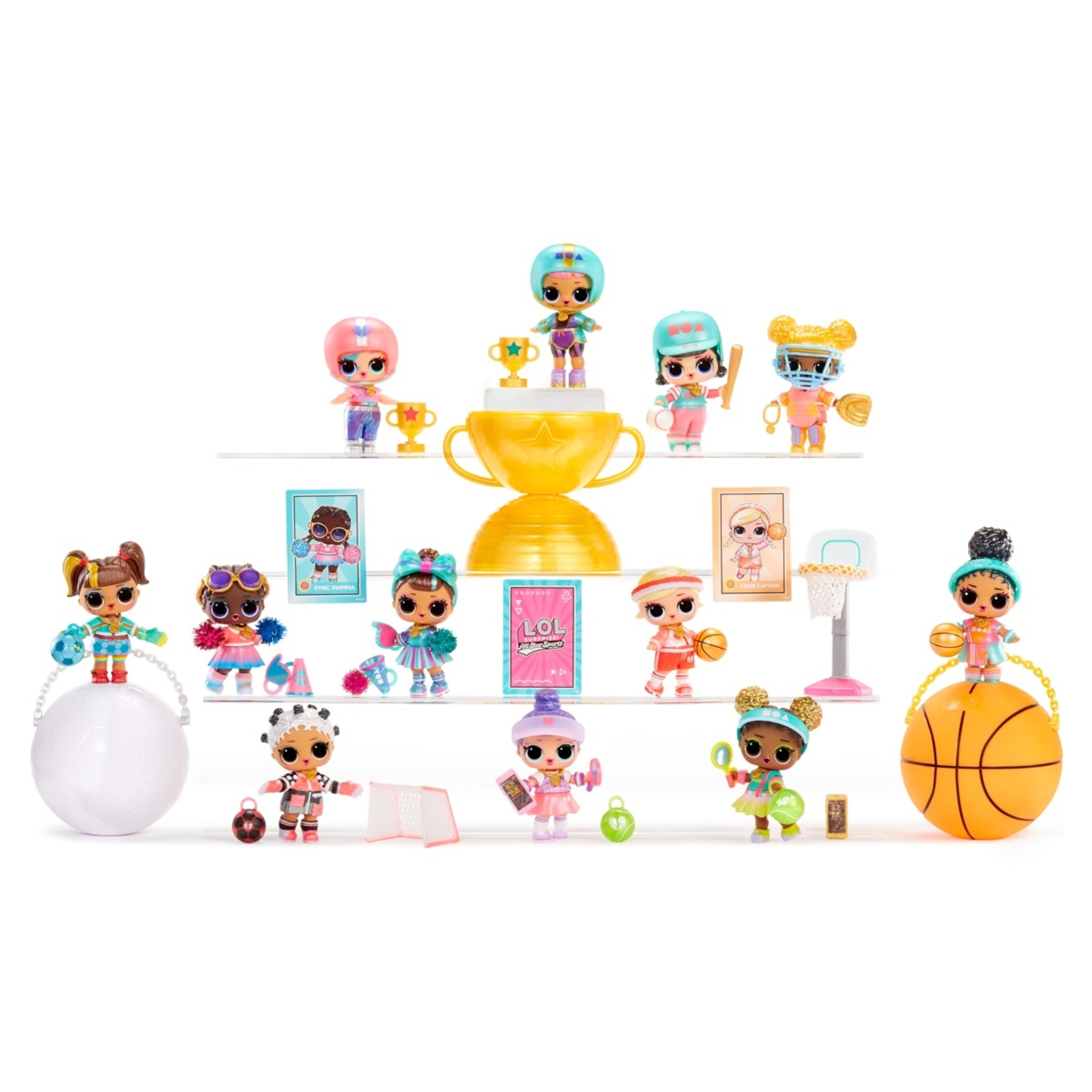 6 L.O.L. Surprise! All-Star Sports Vault Collection Doll - Assorted, 6 of 6