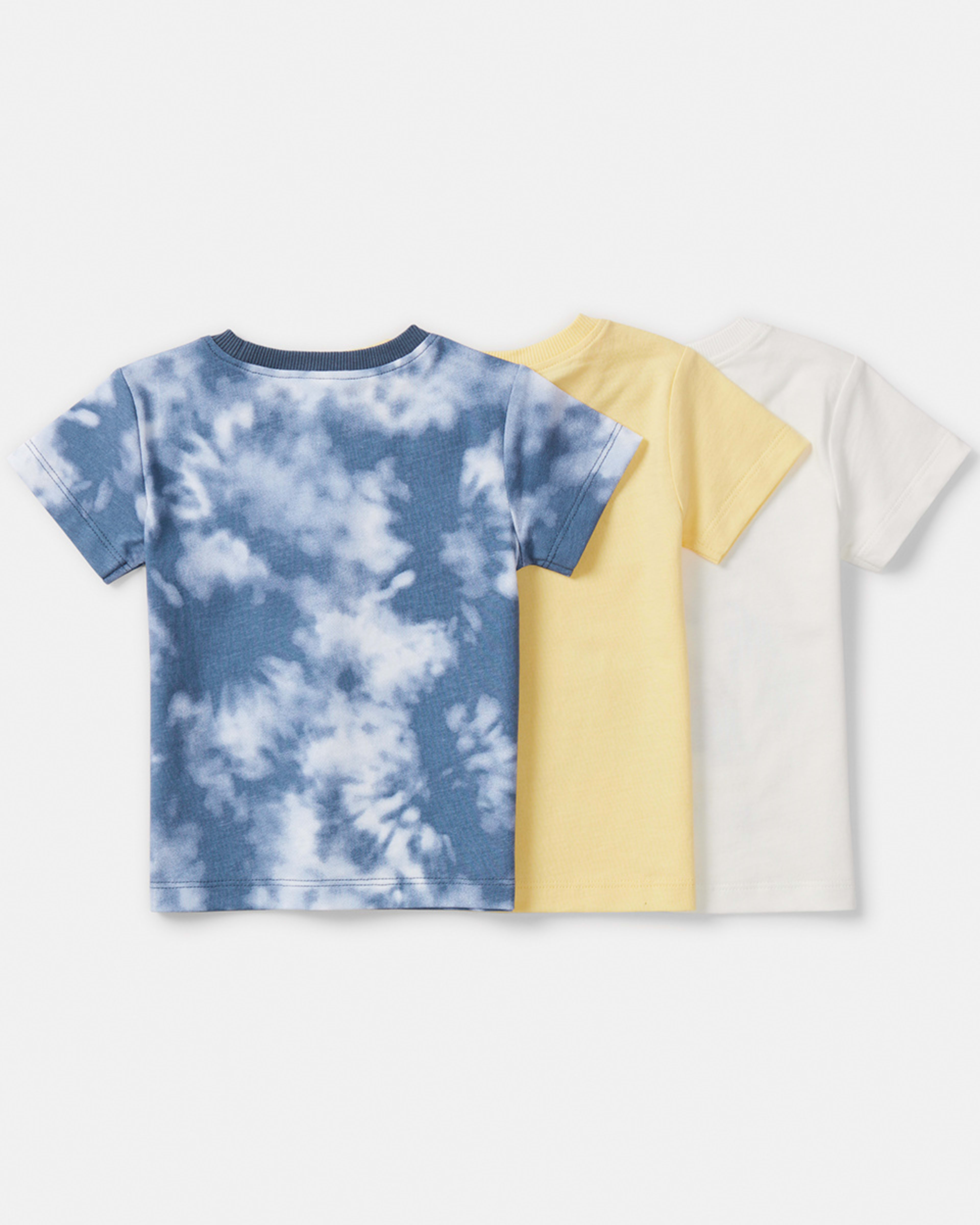 3 Pack Short Sleeve T-shirts - Kmart