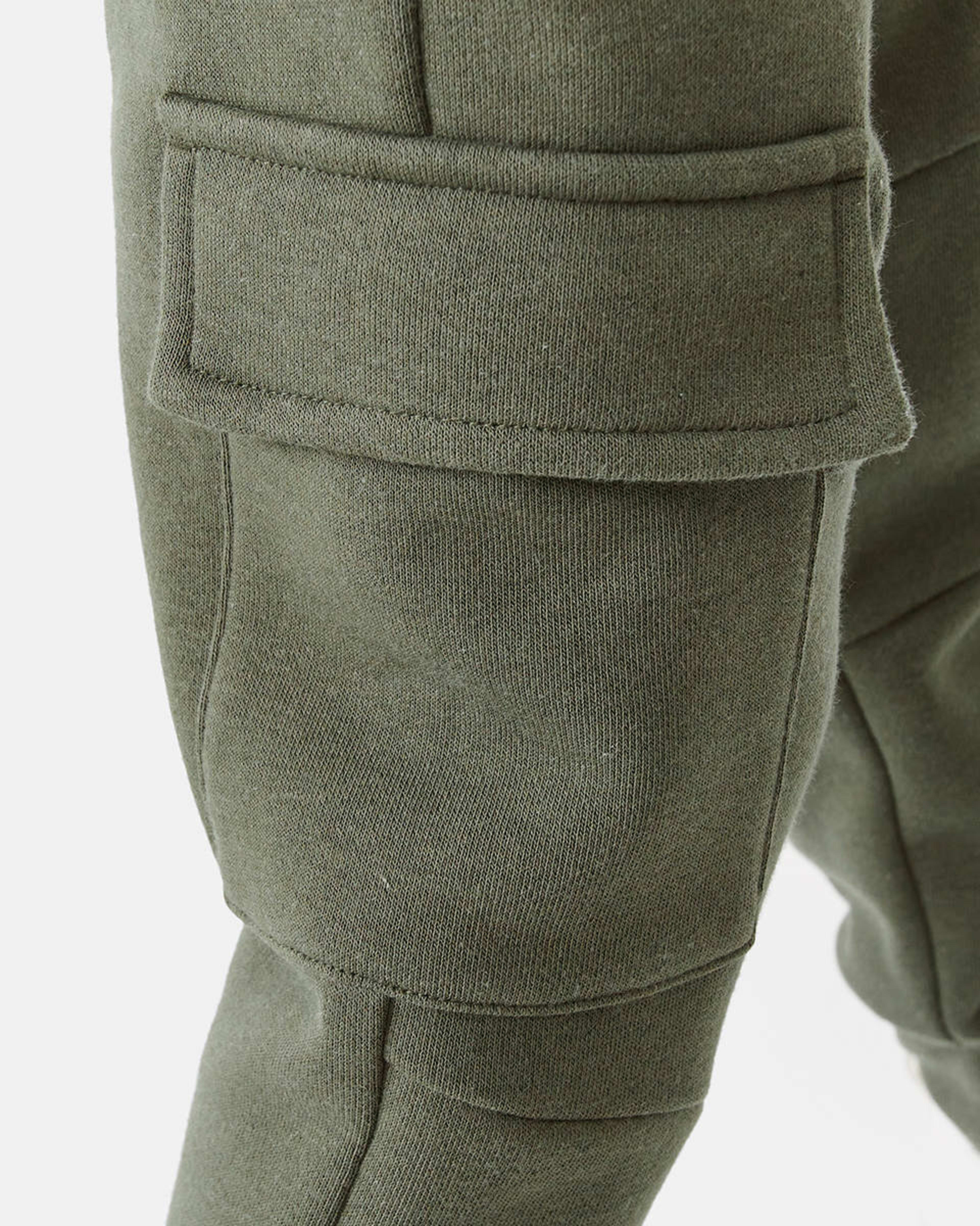 5 Cargo Trackpants Grn Beetle, 5 of 9
