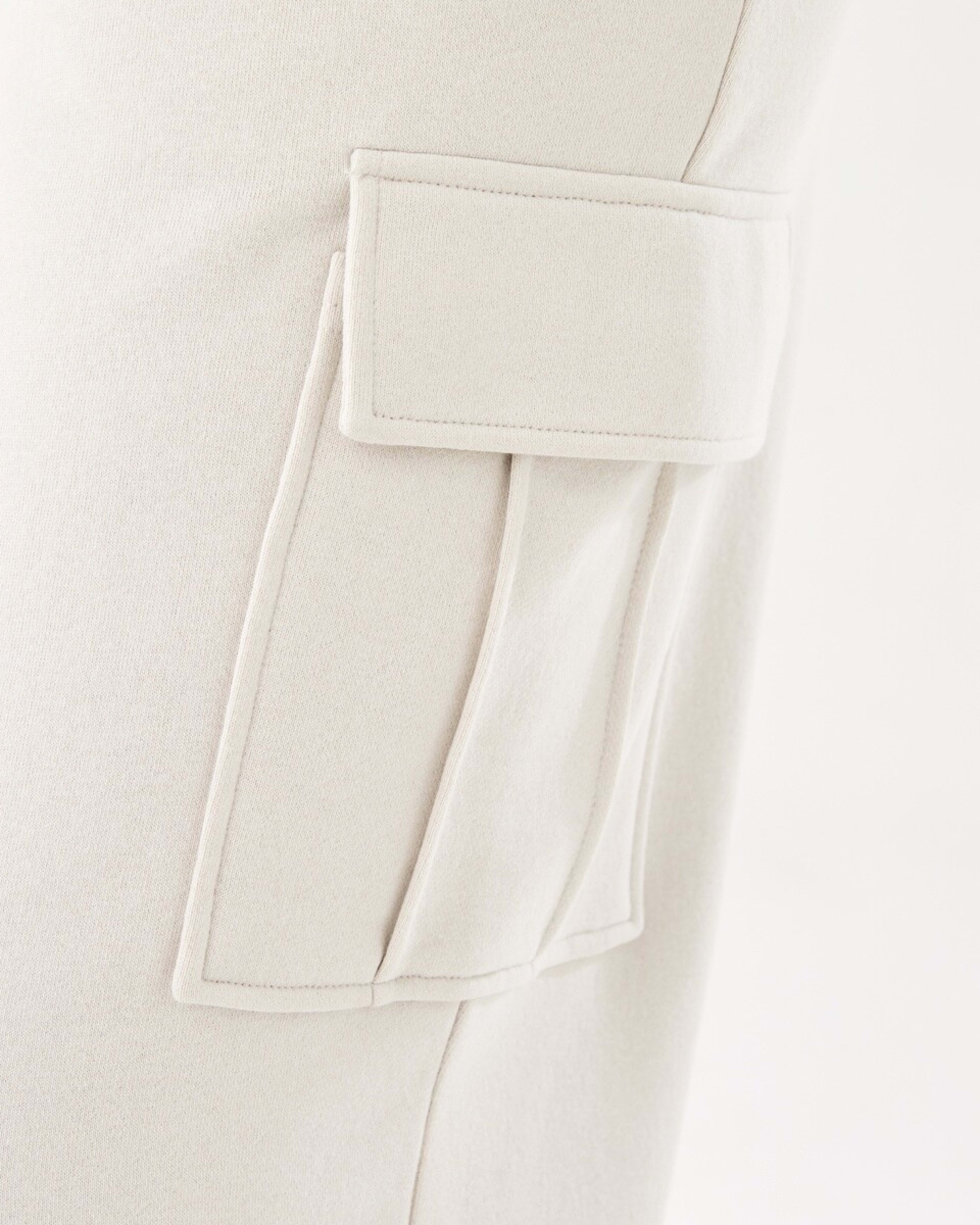 6 Cargo Wide Leg Trackpants Nat Beige, 6 of 7