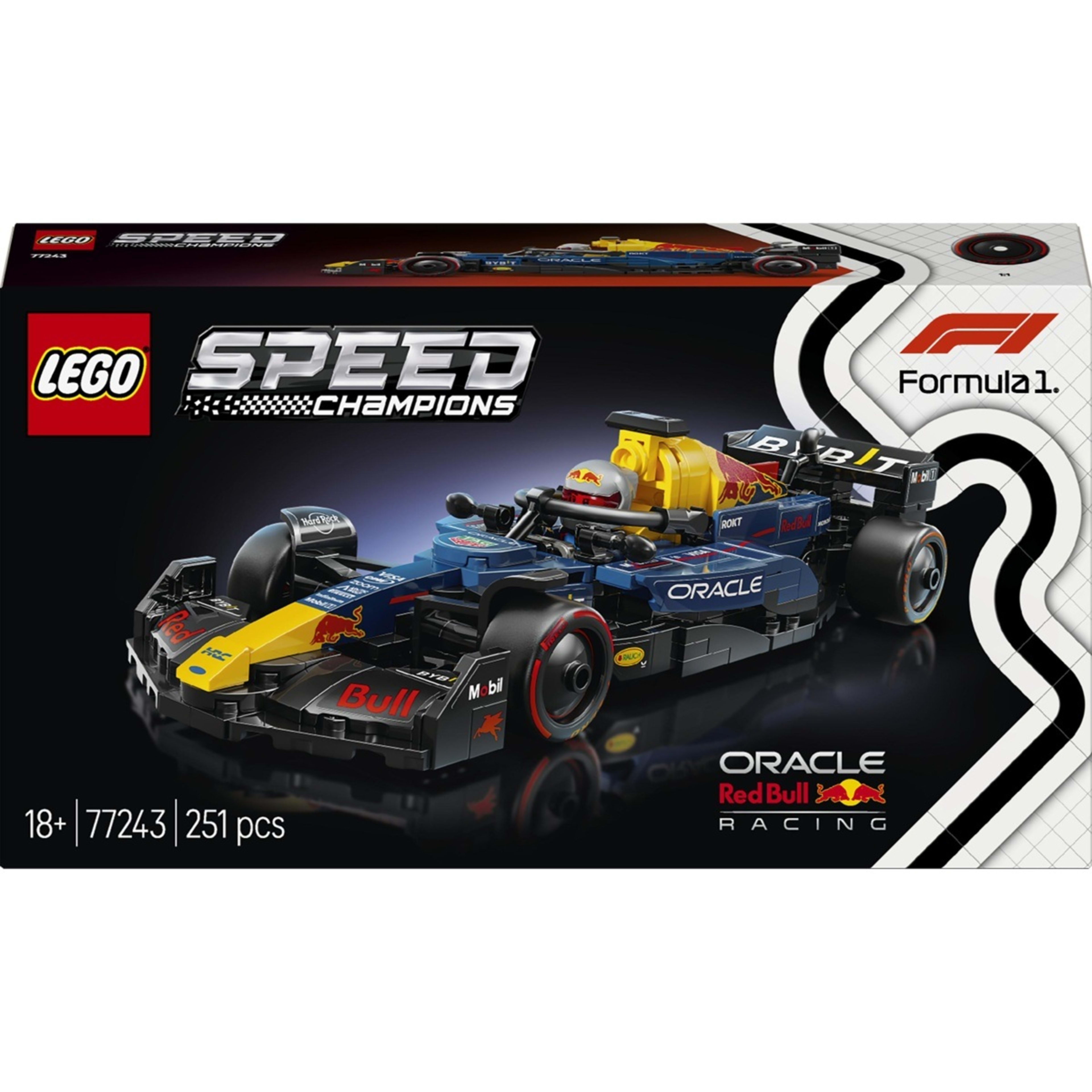 1 LEGO Speed Champions Oracle Red Bull Racing RB20 F1 Race Car 77243, 1 of 9