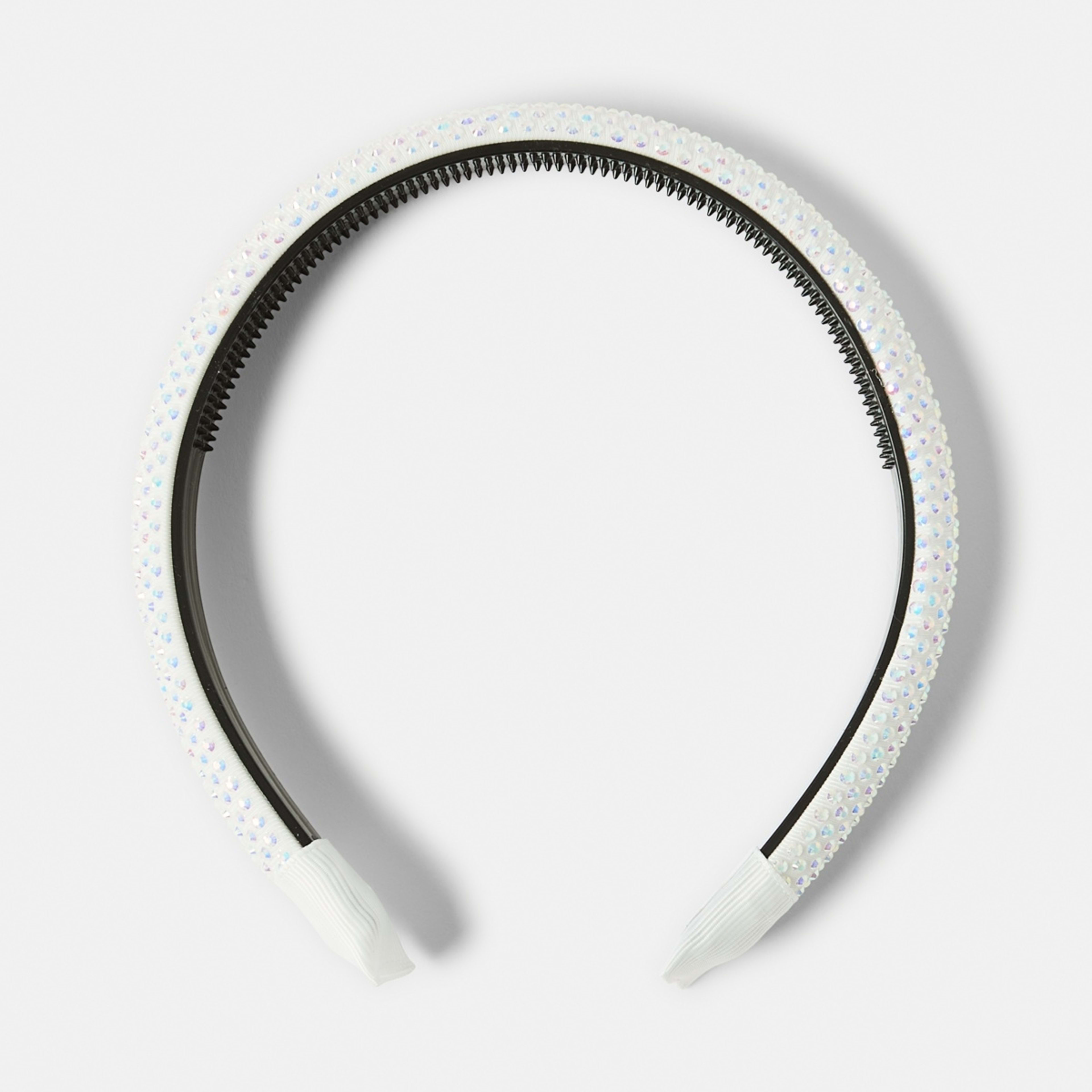 1 Diamante Headband - Cream