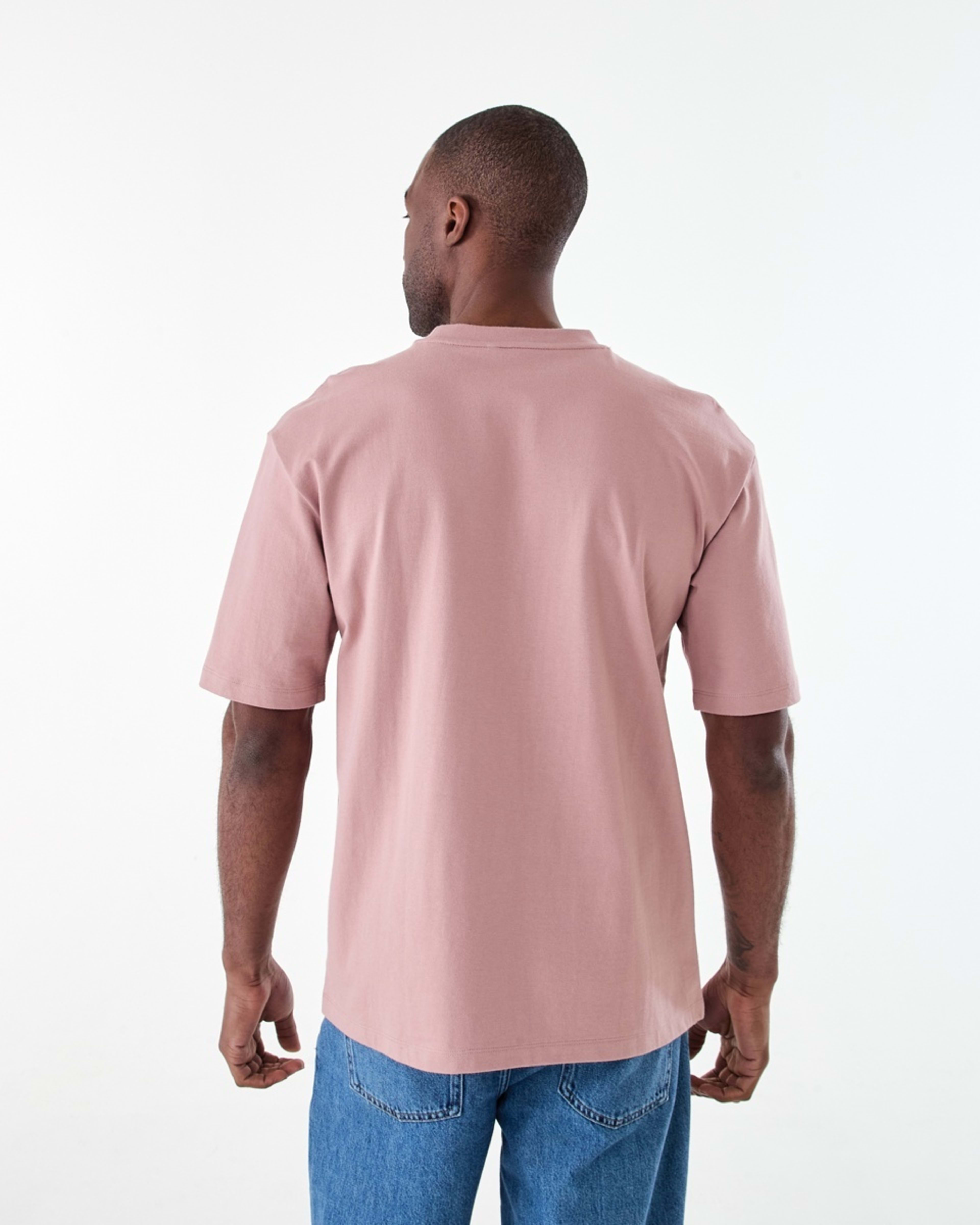 3 Oversized Heavyweight T-shirt SOFT FAWN, 3 of 6