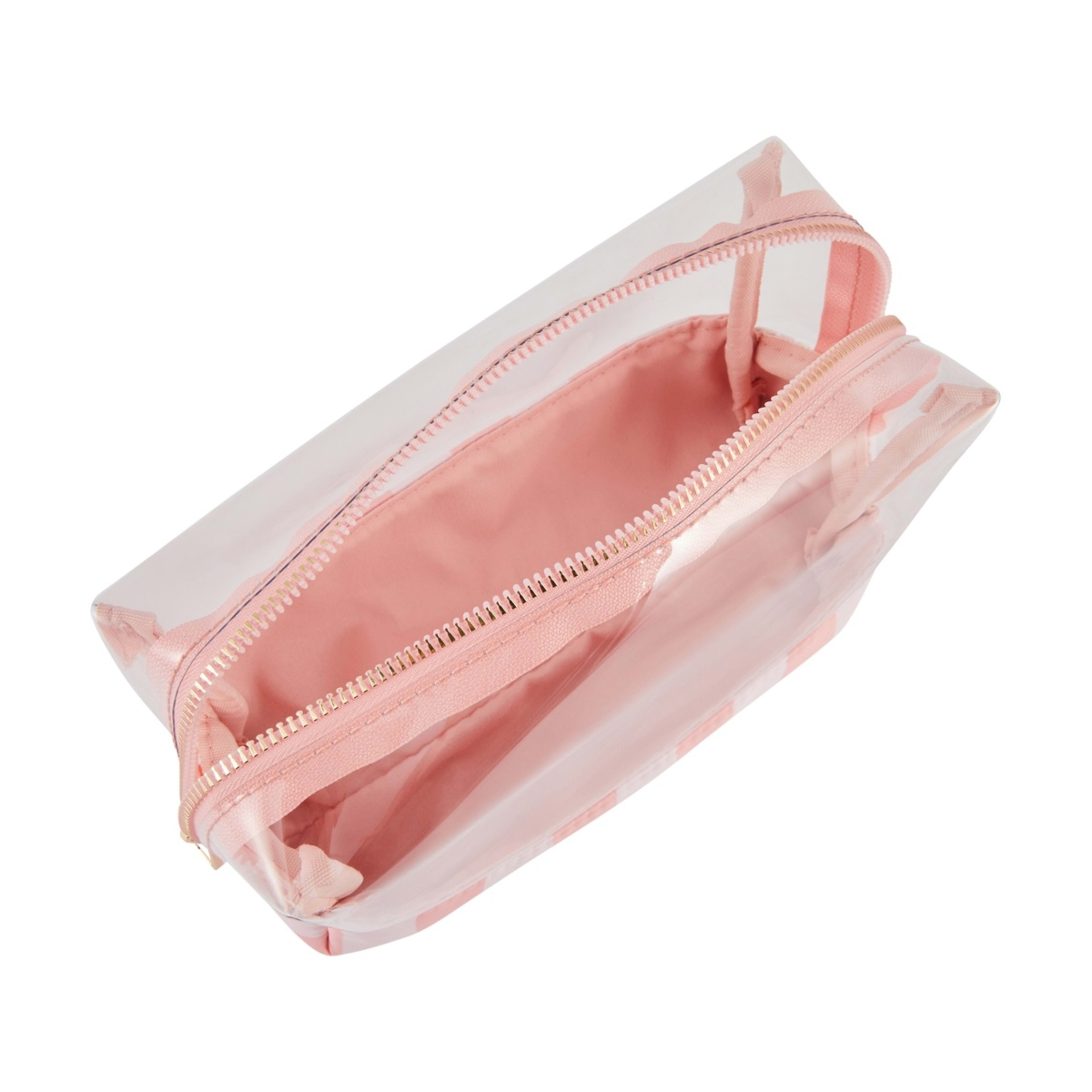 4 OXX Cosmetics 3 Piece Makeup Bag Set - Pink, 4 of 6