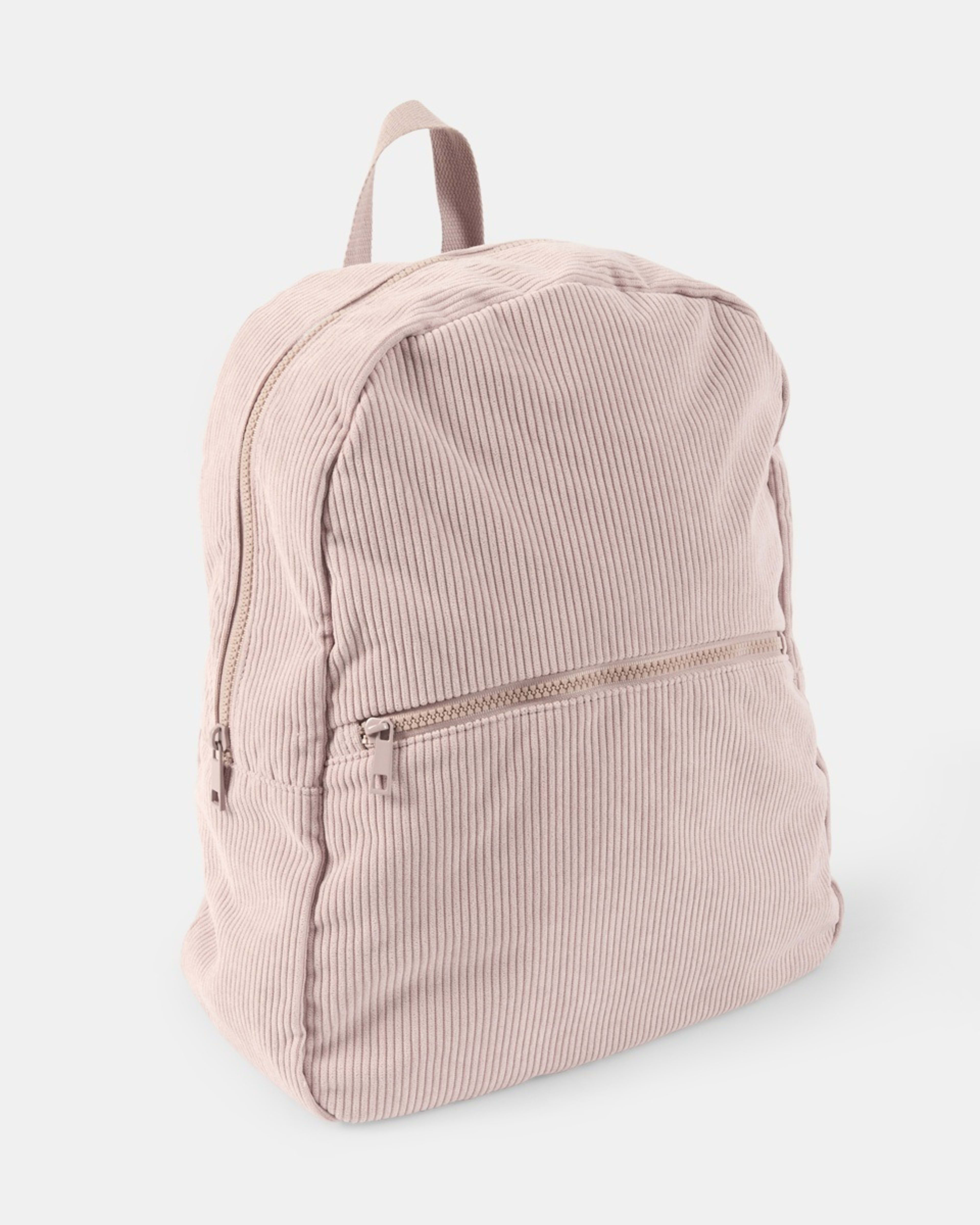 2 Corduroy Backpack Rose Pink, 2 of 5