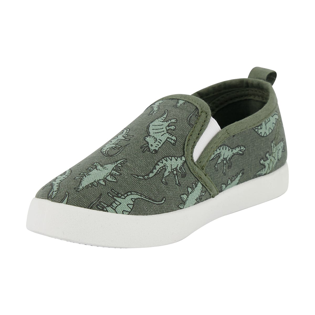 Junior Slip On Canvas Sneakers Kmart
