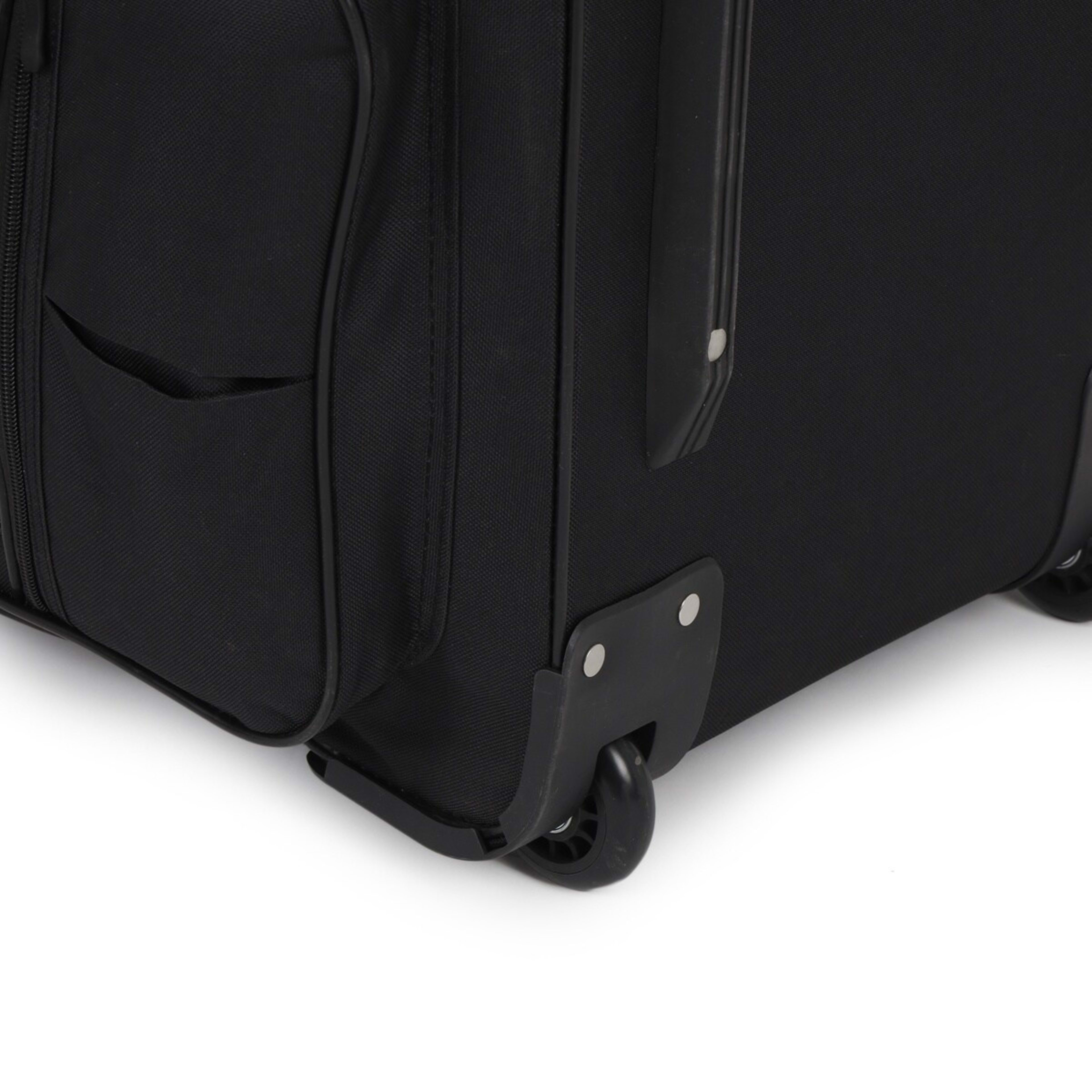 6 Duffle Bag with Wheels - Black, 6 of 8