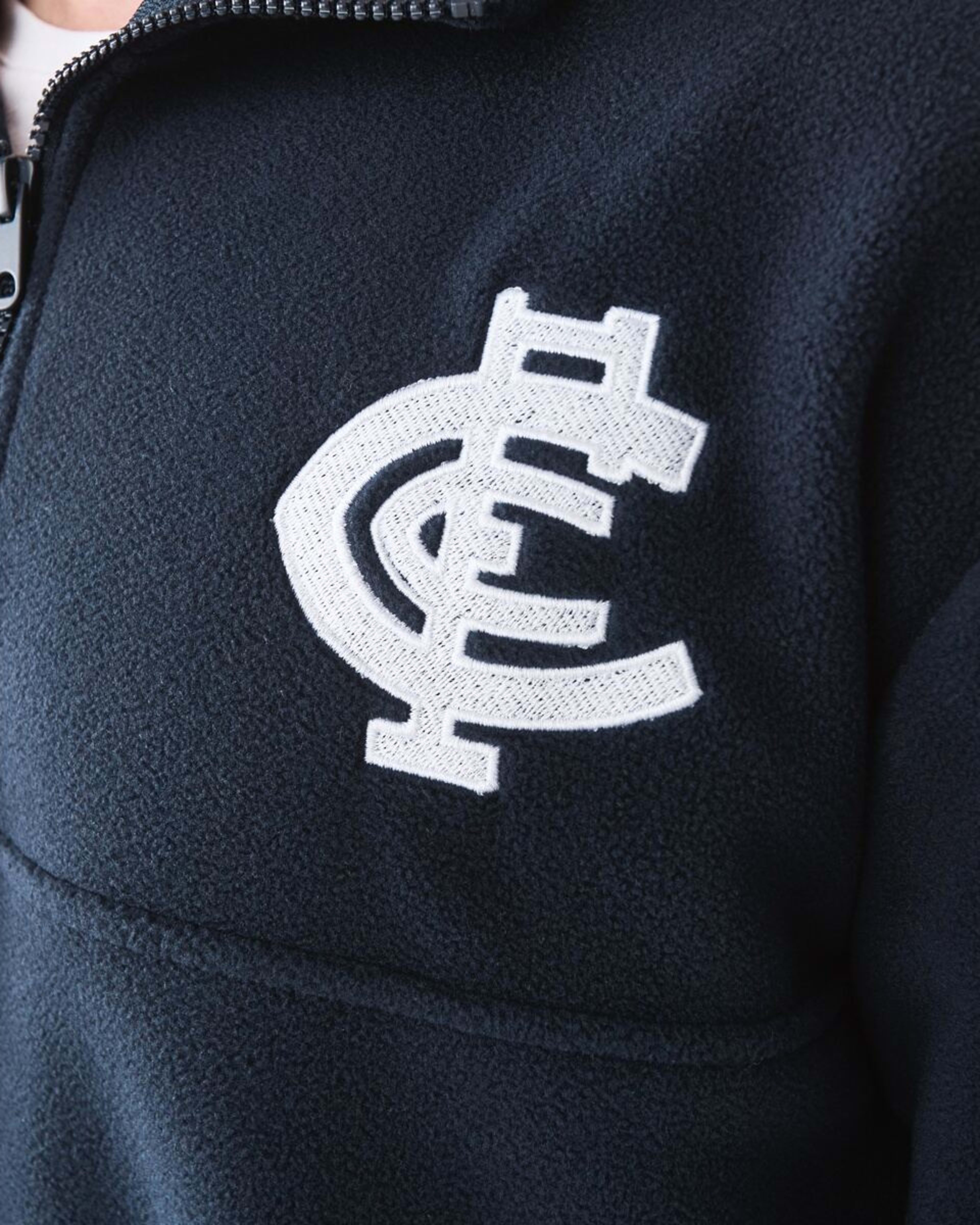 7 Official AFL Adult Polar Fleece Top Carlton, 7 of 8