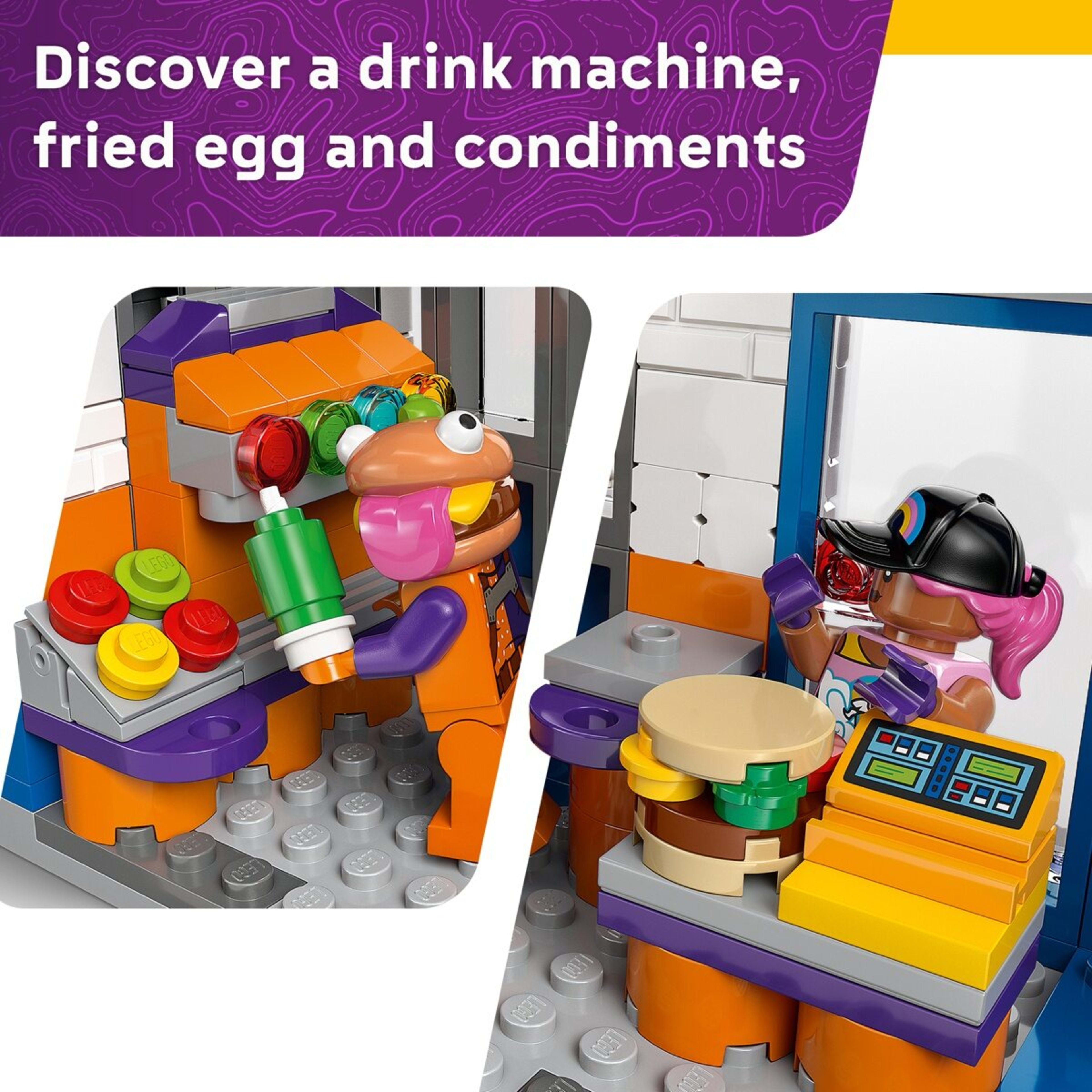 5 LEGO Fortnite Durrr Burger Restaurant 77076, 5 of 10