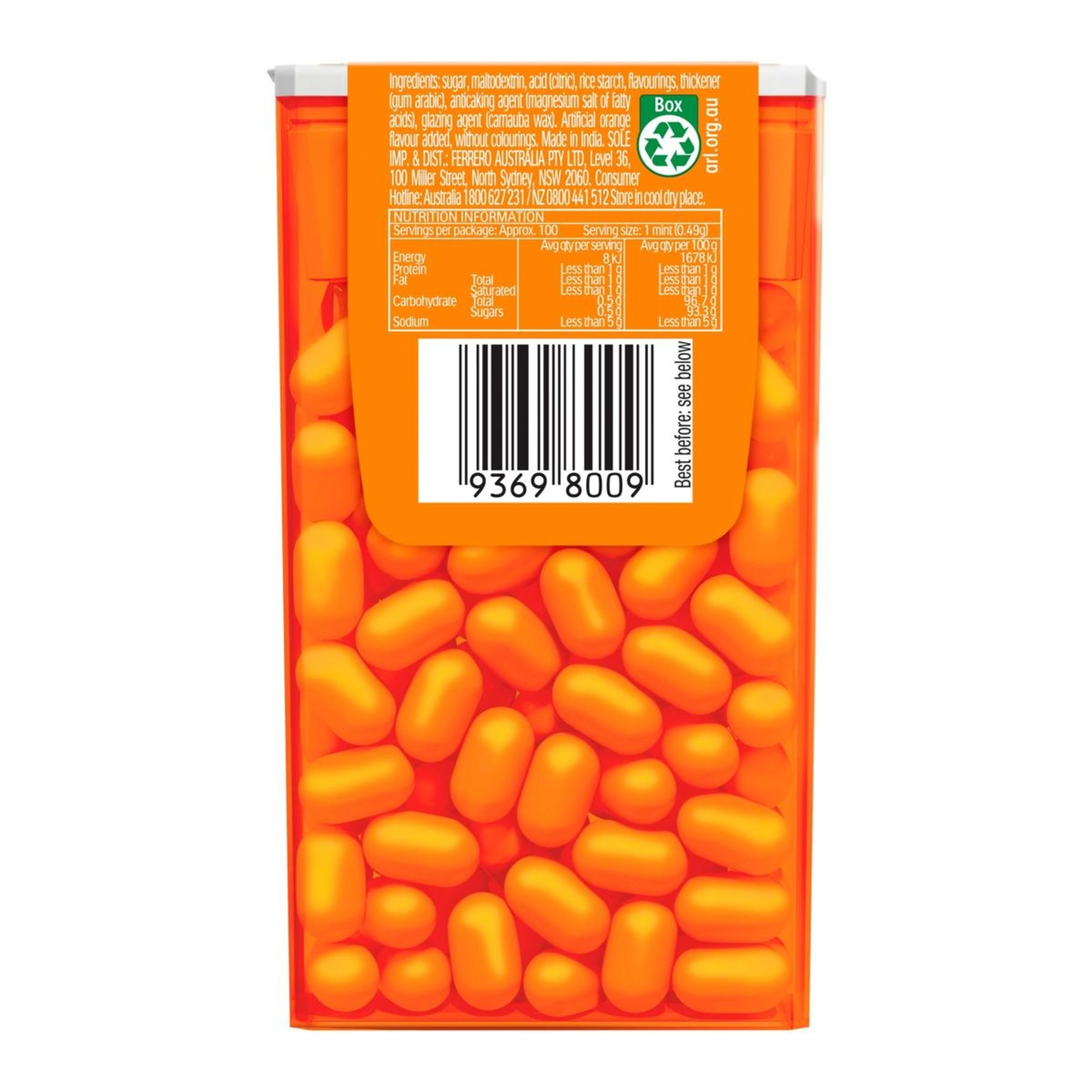 2 Tic Tac Orange Mints 49g, 2 of 4