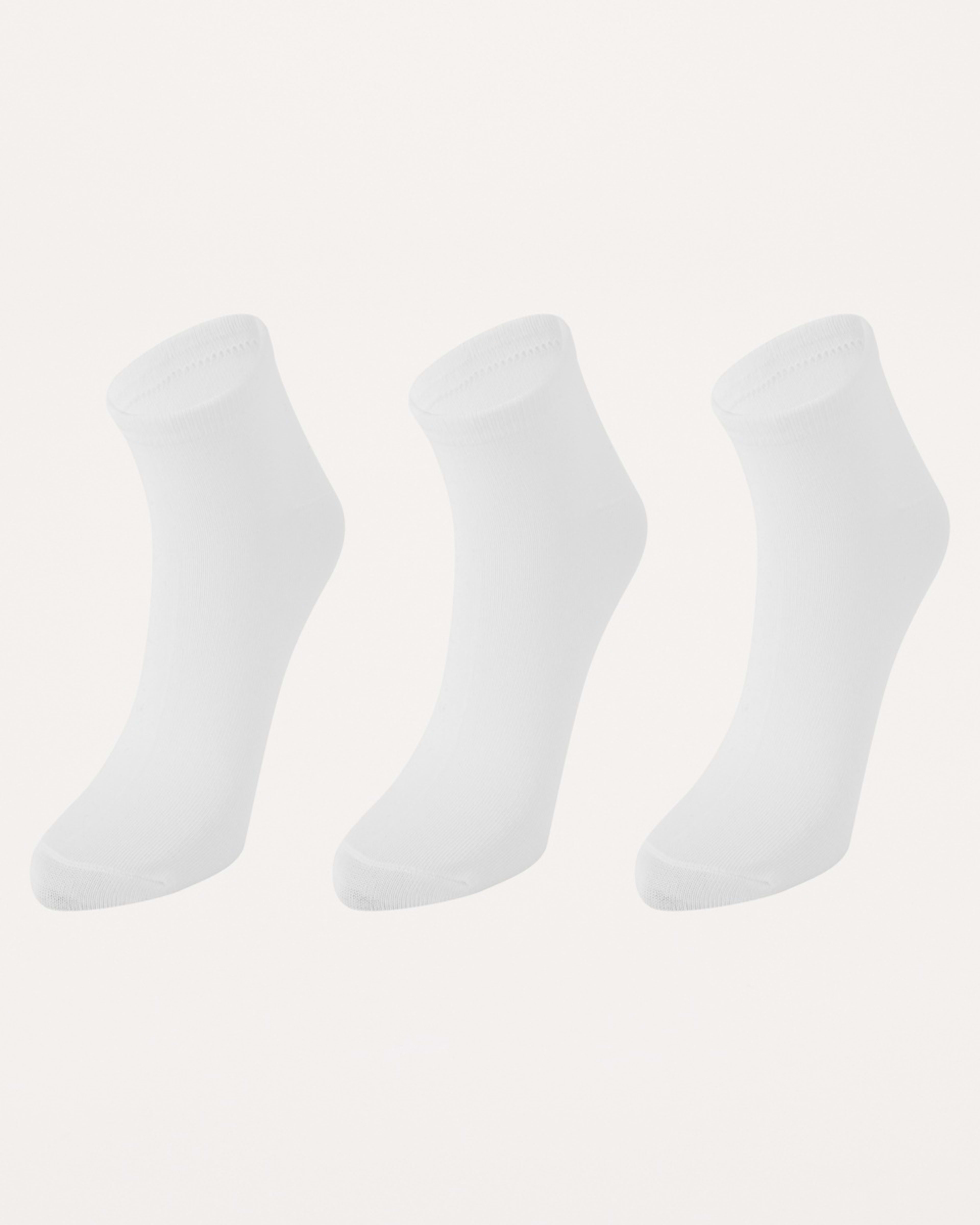 1 3 Pack Anklet Socks WHITE, 1 of 3