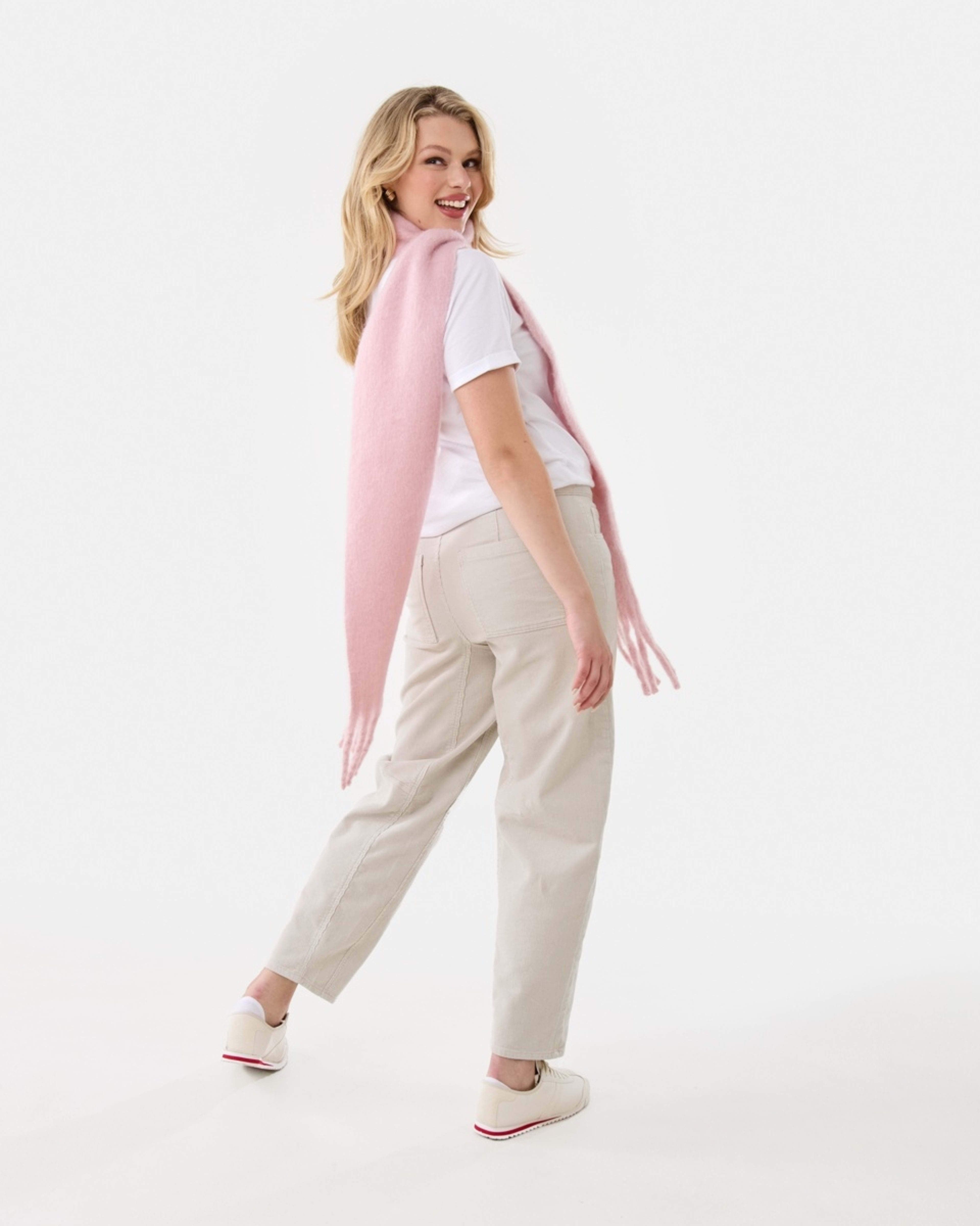 4 Cord Barrel Leg Pants Lt Stone, 4 of 9