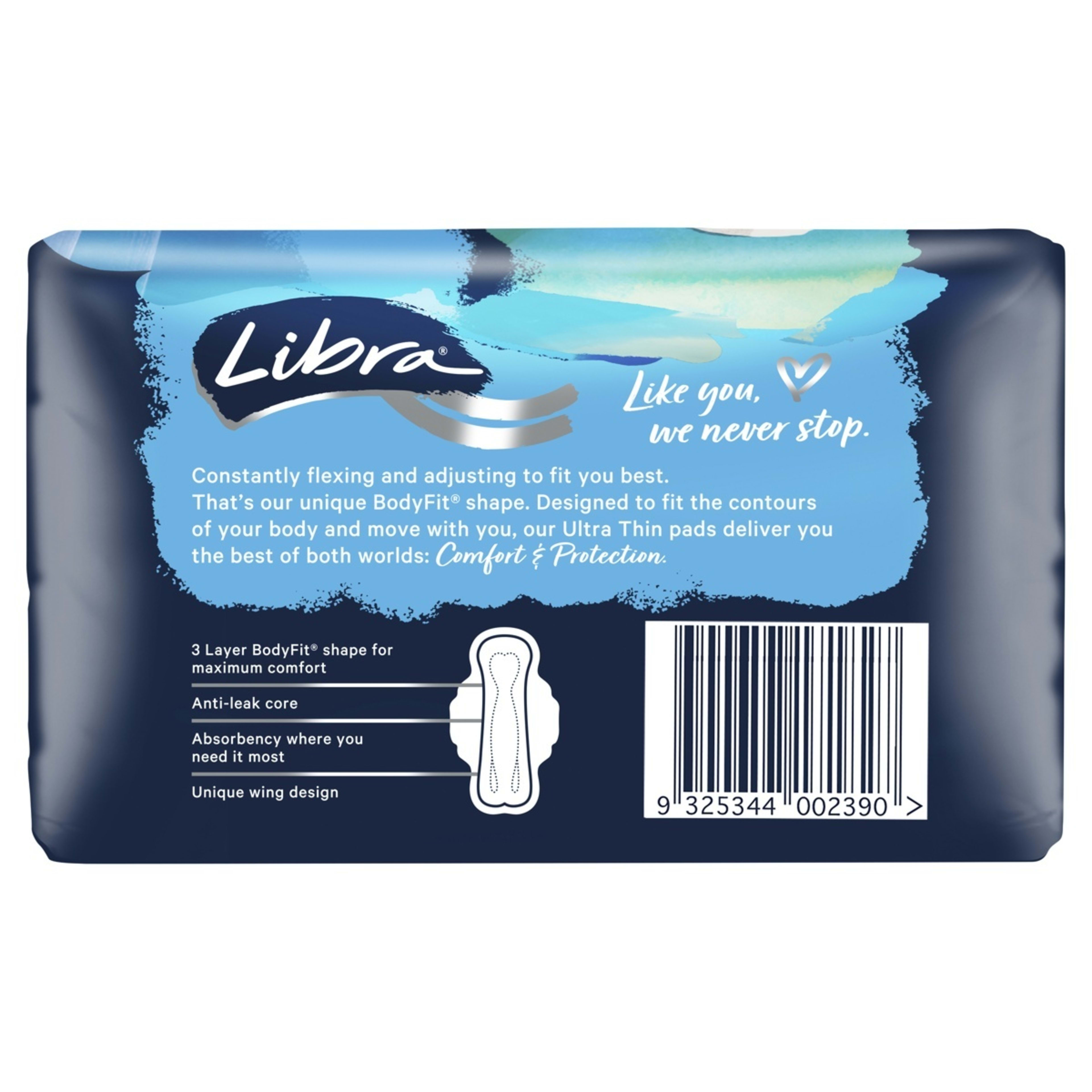 3 Libra 20 Pack Ultra Thin Regular Pads, 3 of 3