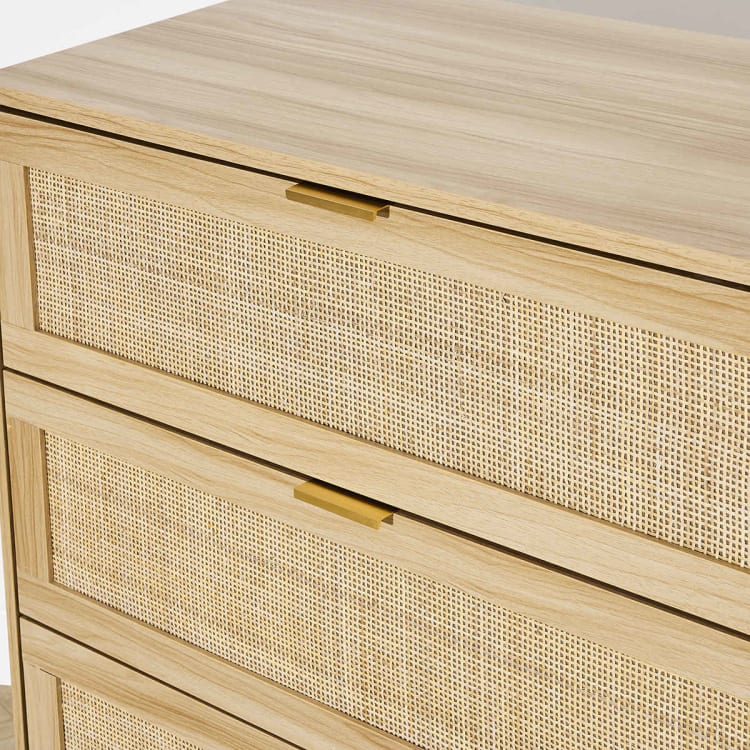 Fraser Rattan Chest of Drawers Kmart