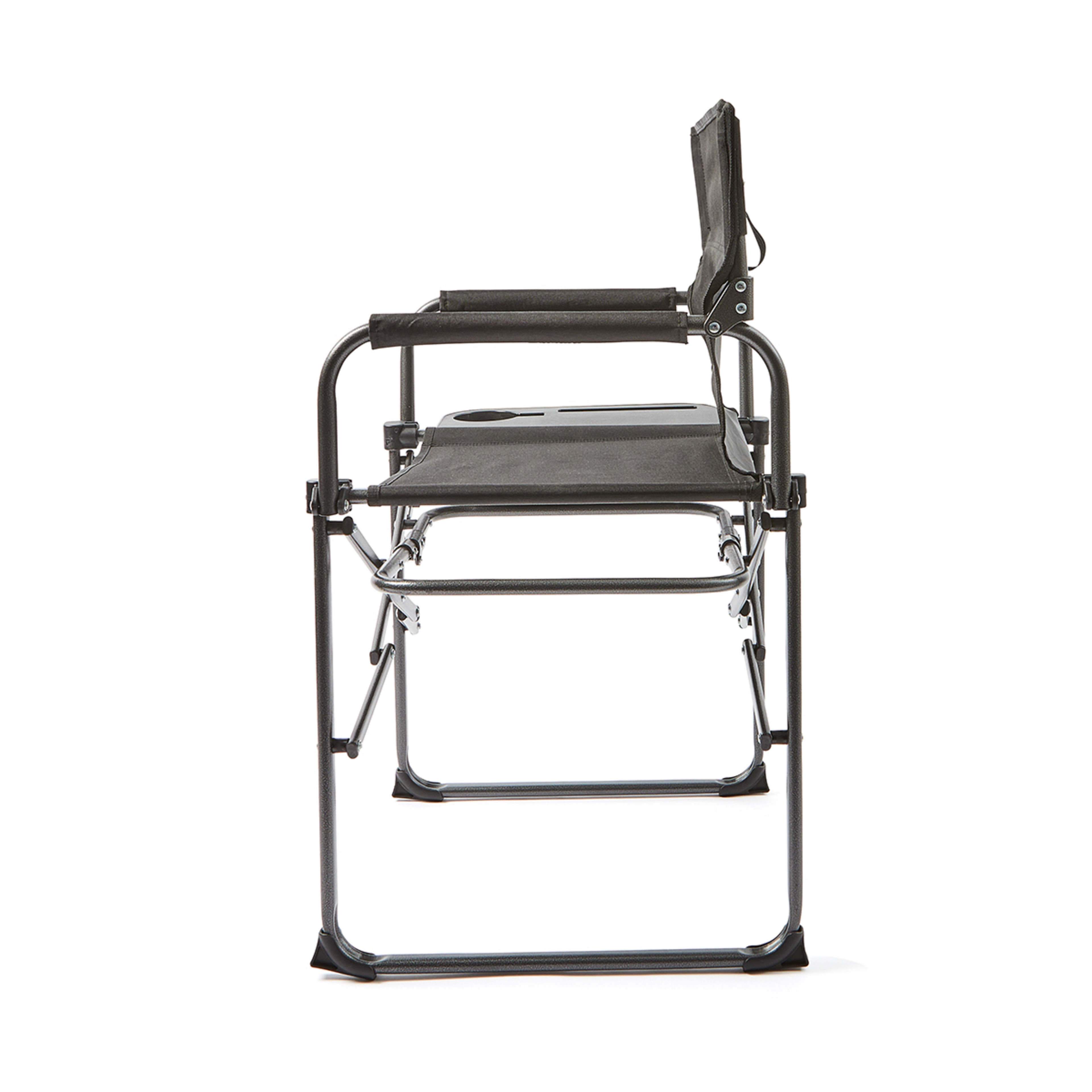 4 Director's Chair with Side Table - Black, 4 of 10