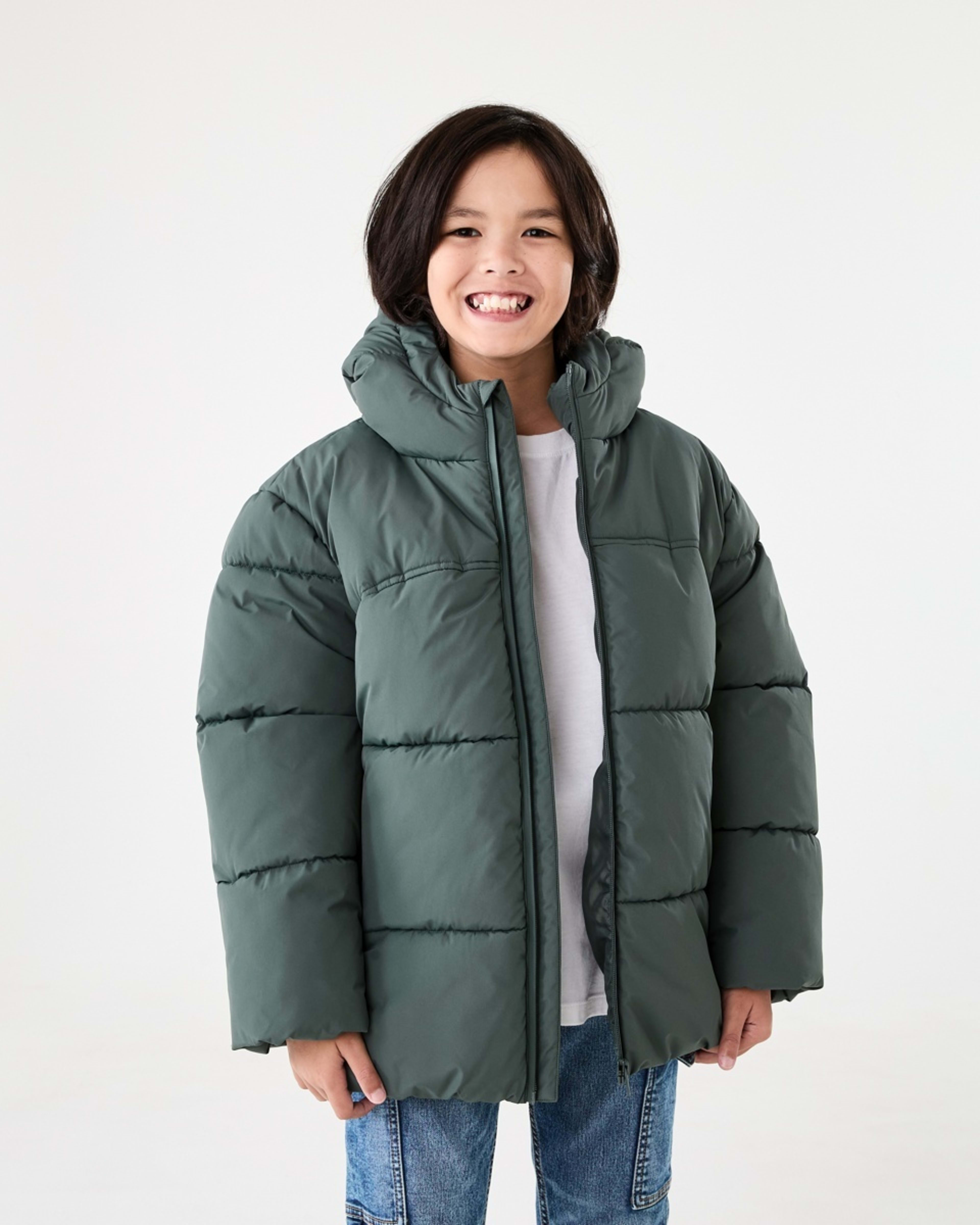 1 Premium Puffer Jacket Grn Moon
